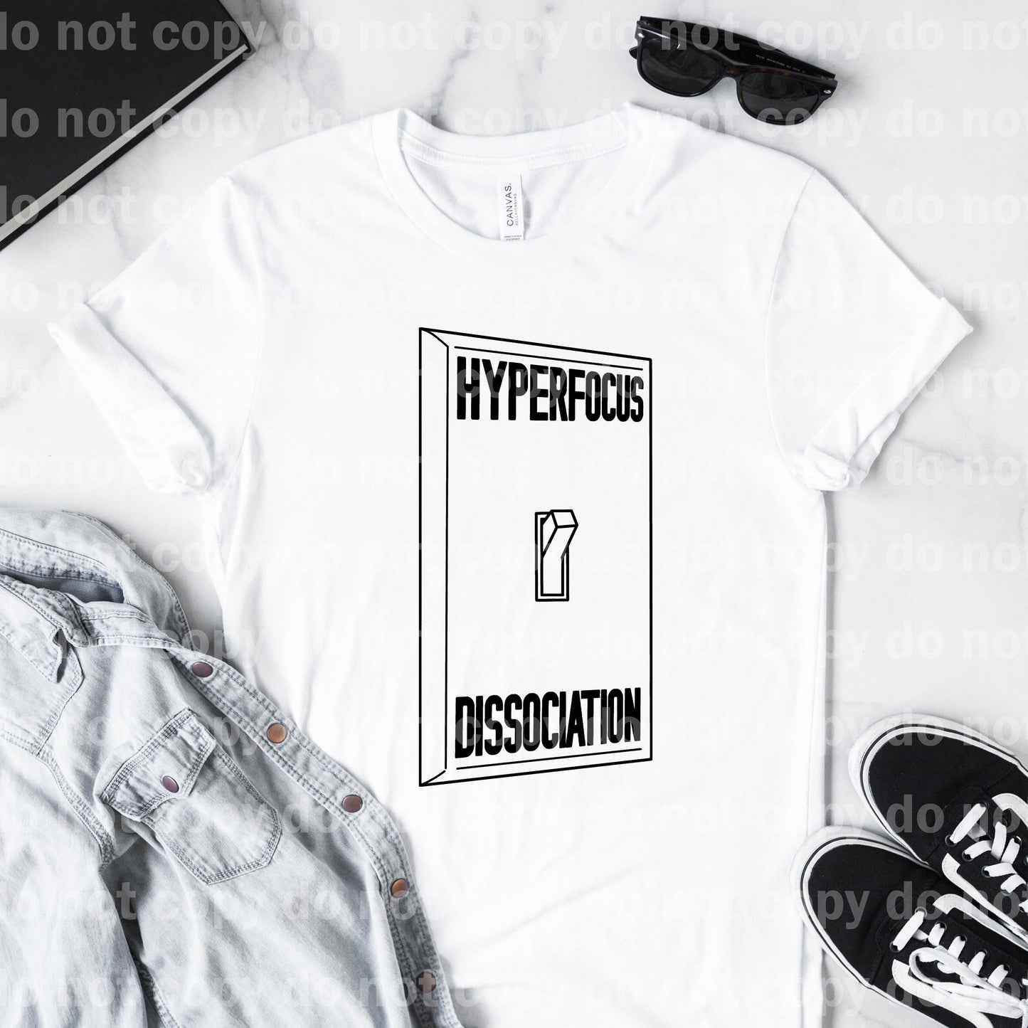 Hyperfocus Dissociation On Light Switch Dream Print or Sublimation Print