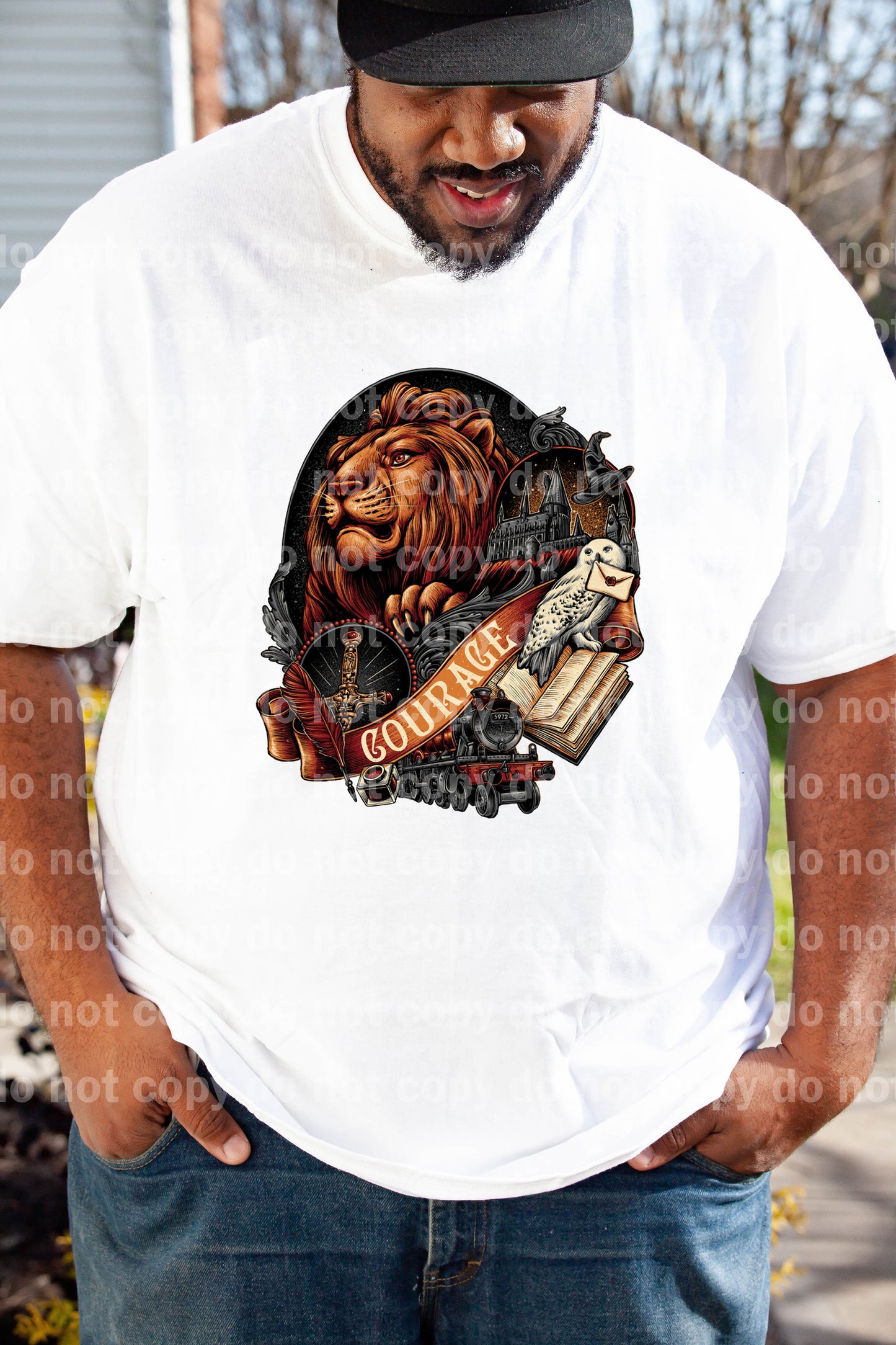 Lion Courage Dream Print or Sublimation Print