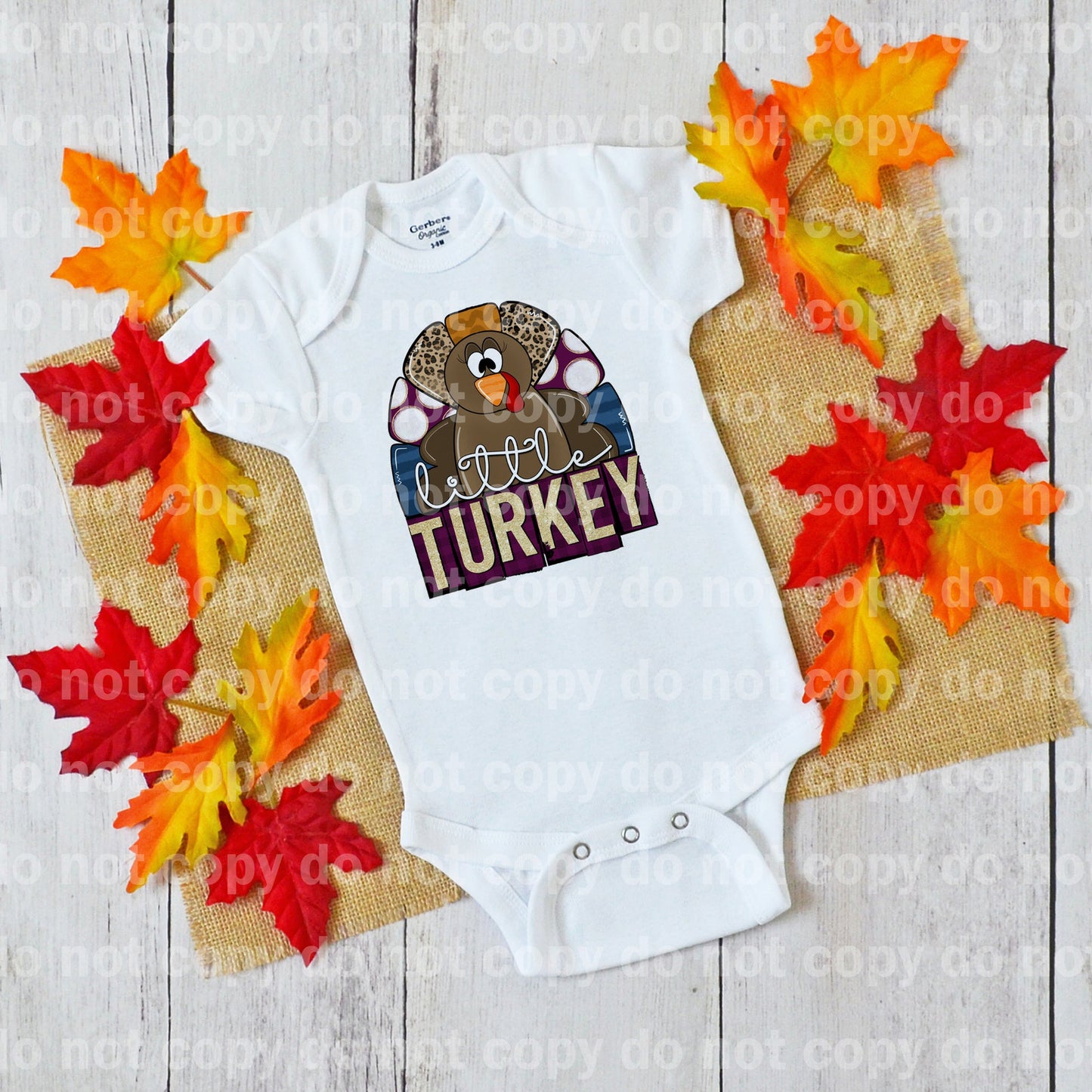 Little Turkey Purple Dream Print or Sublimation Print