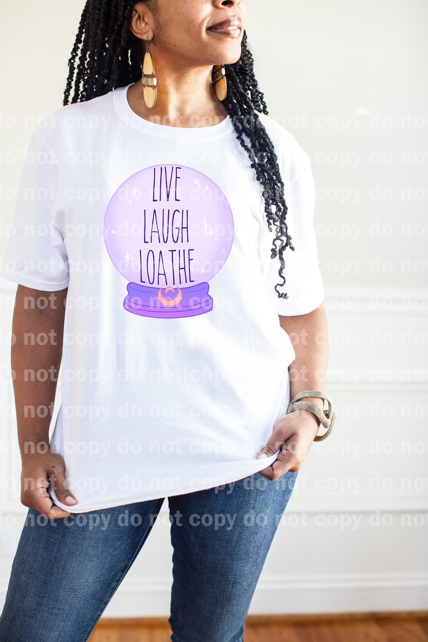 Live Laugh Loathe Dream Print or Sublimation Print