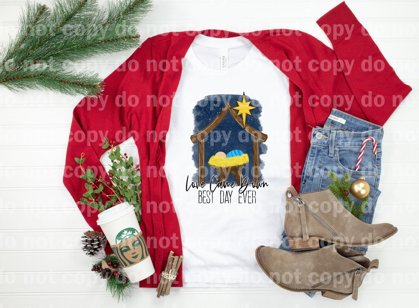 Love Came Down Best Day Ever Dream Print or Sublimation Print