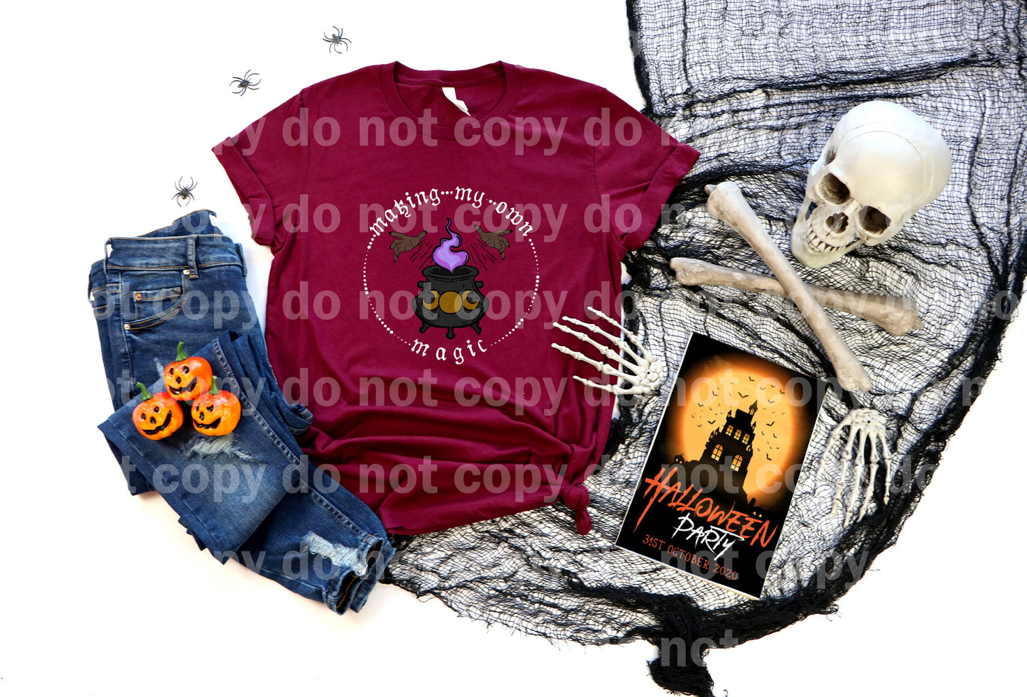 Making My Own Magic Dark Hand Black/White Color Dream Print or Sublimation Print