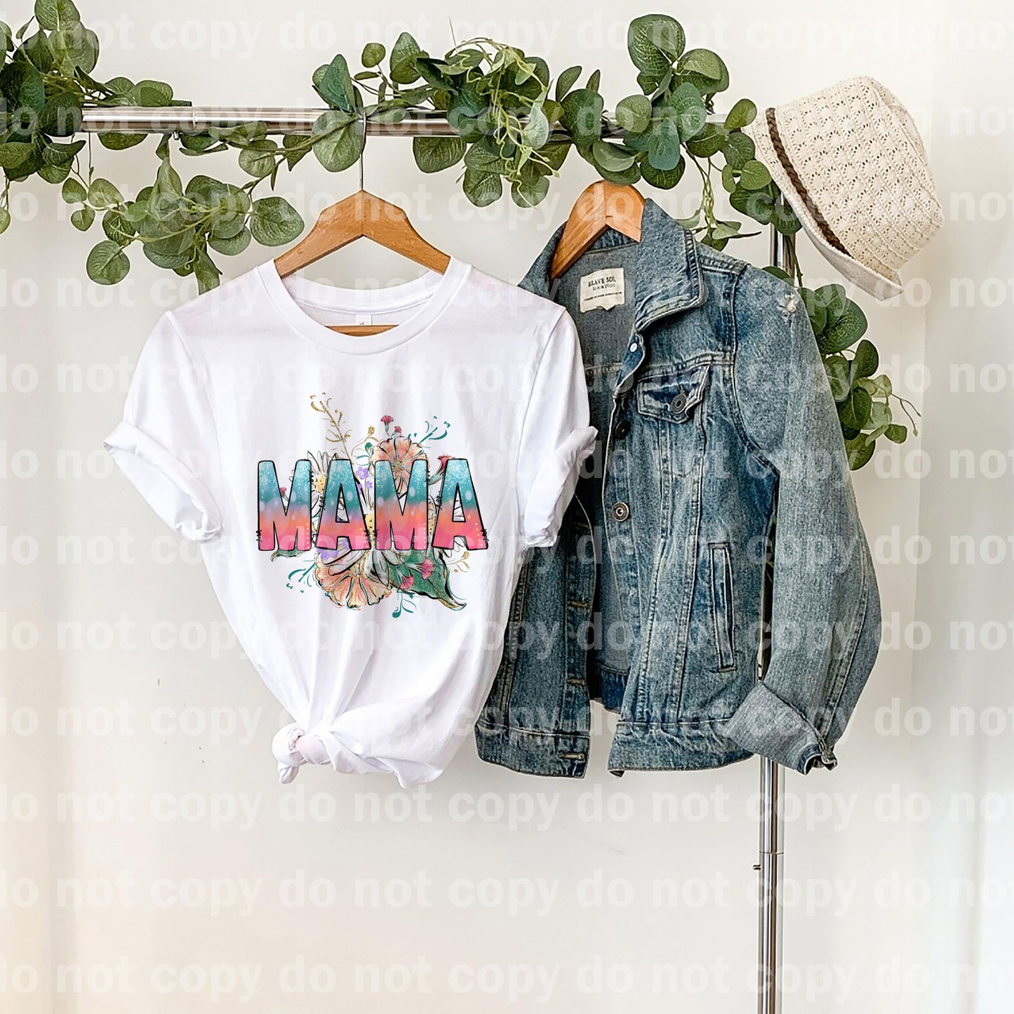 Estampado Mama Floral Dream o Estampado por Sublimación