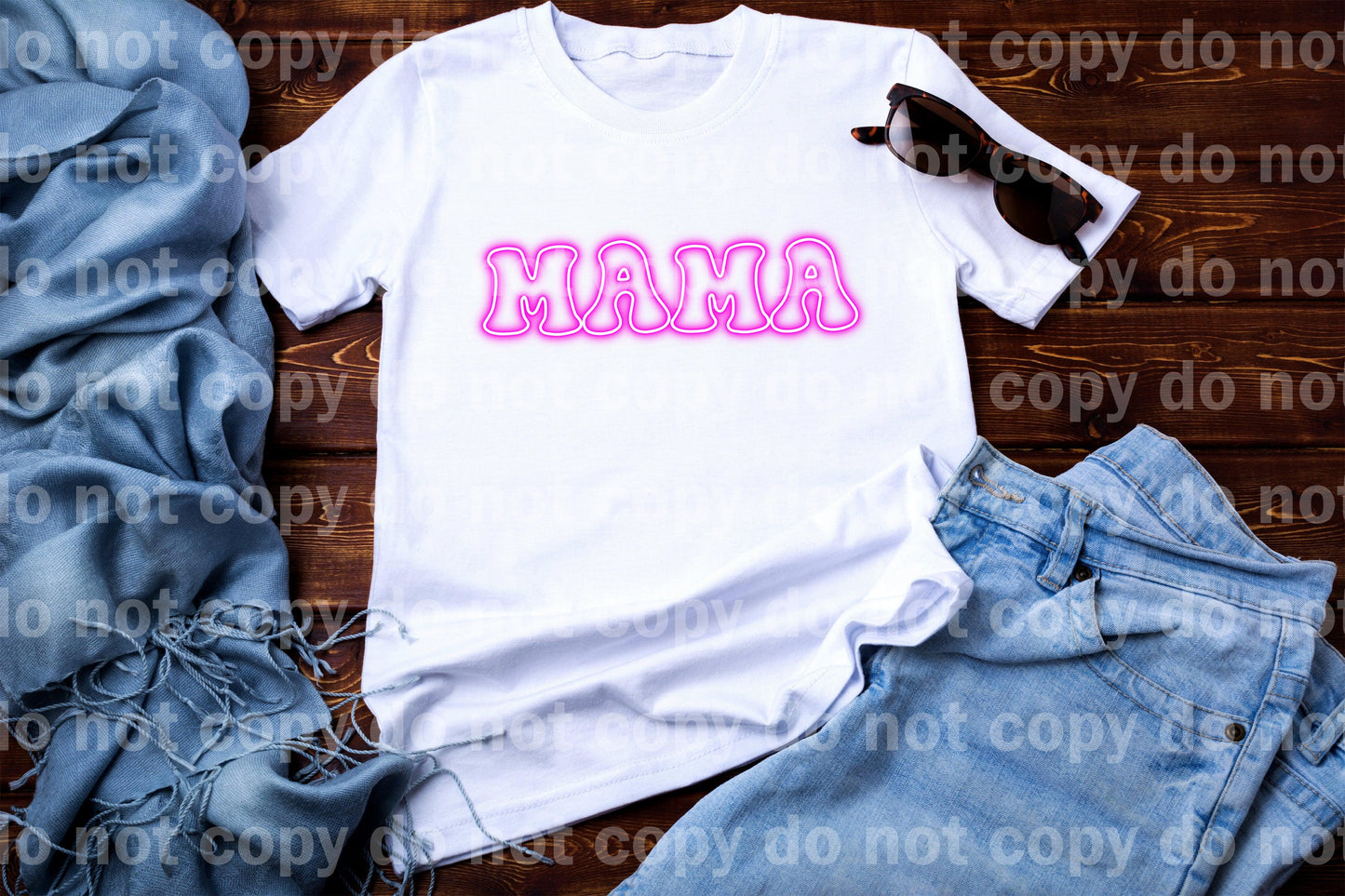 Mama Pink Glow Dream Print or Sublimation Print