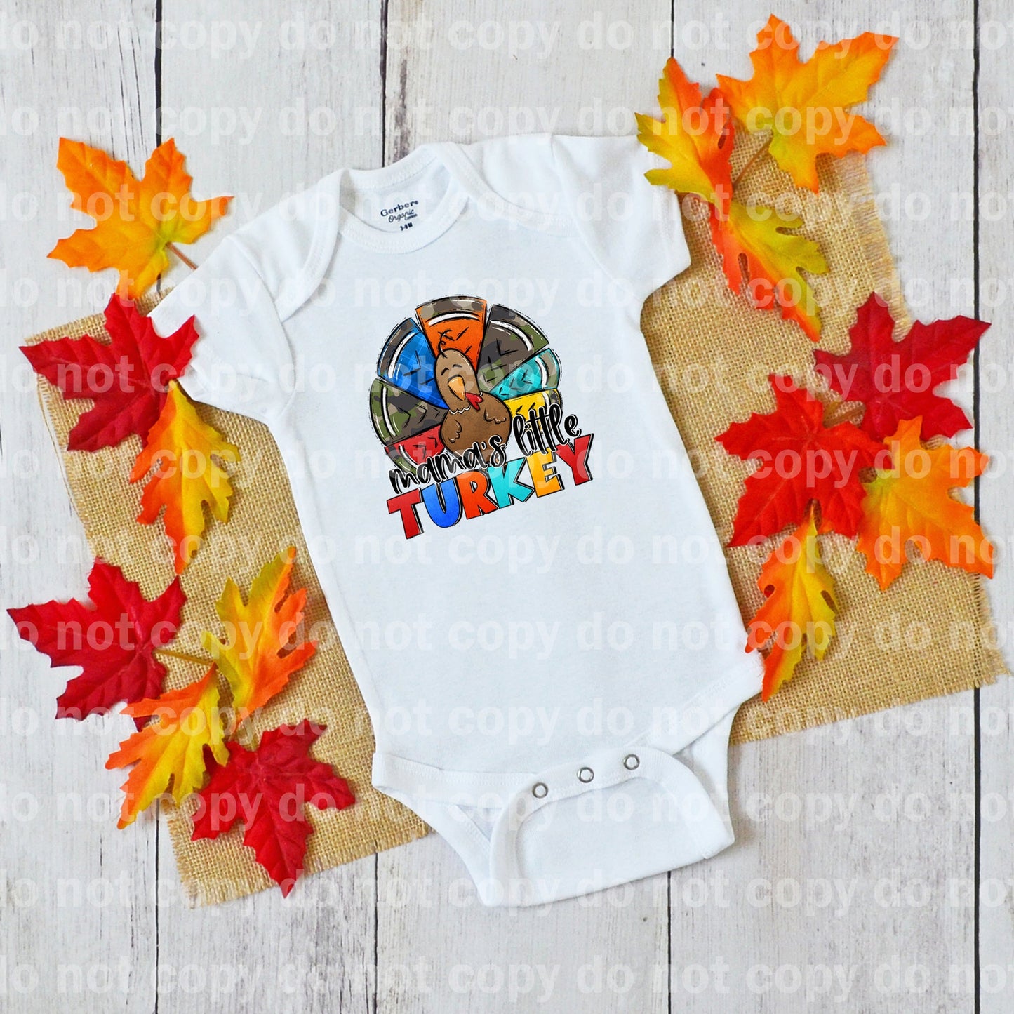 Mama's Little Turkey Dream Print or Sublimation Print