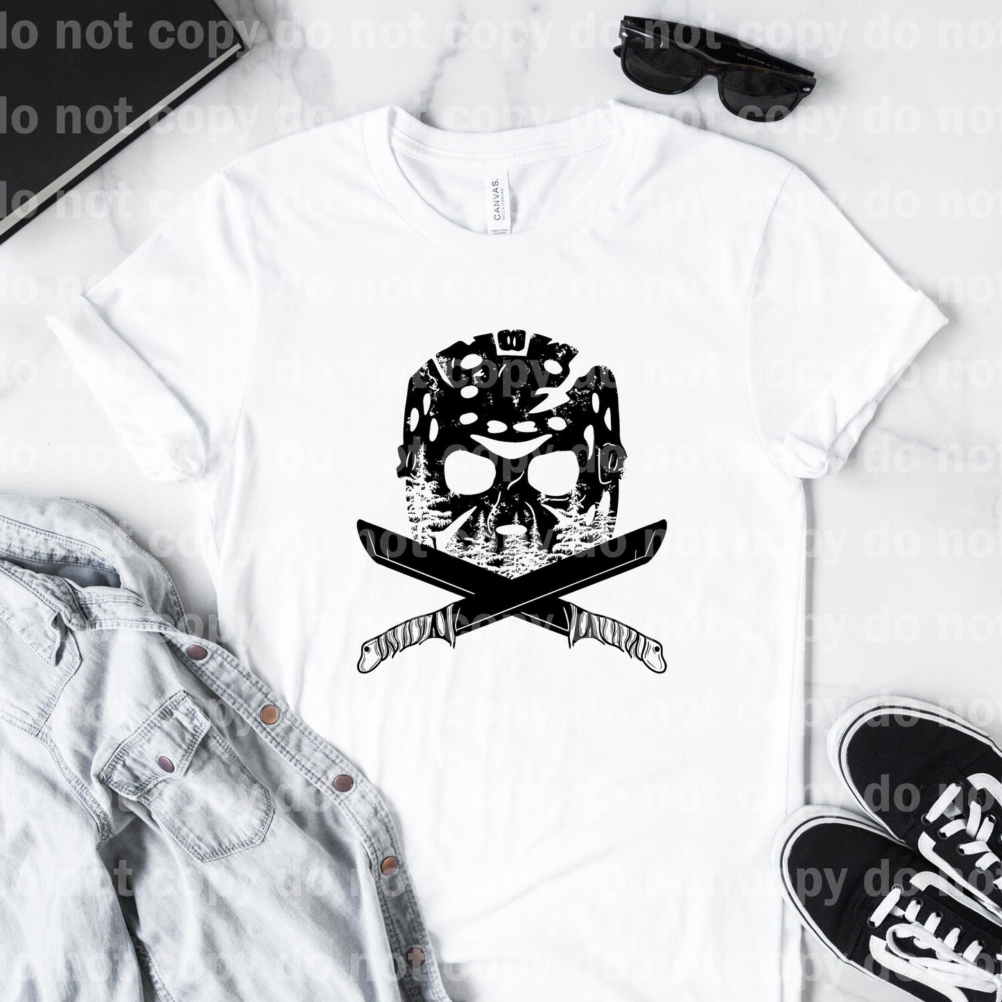 Mask And Crossed Knives Dream Print or Sublimation Print
