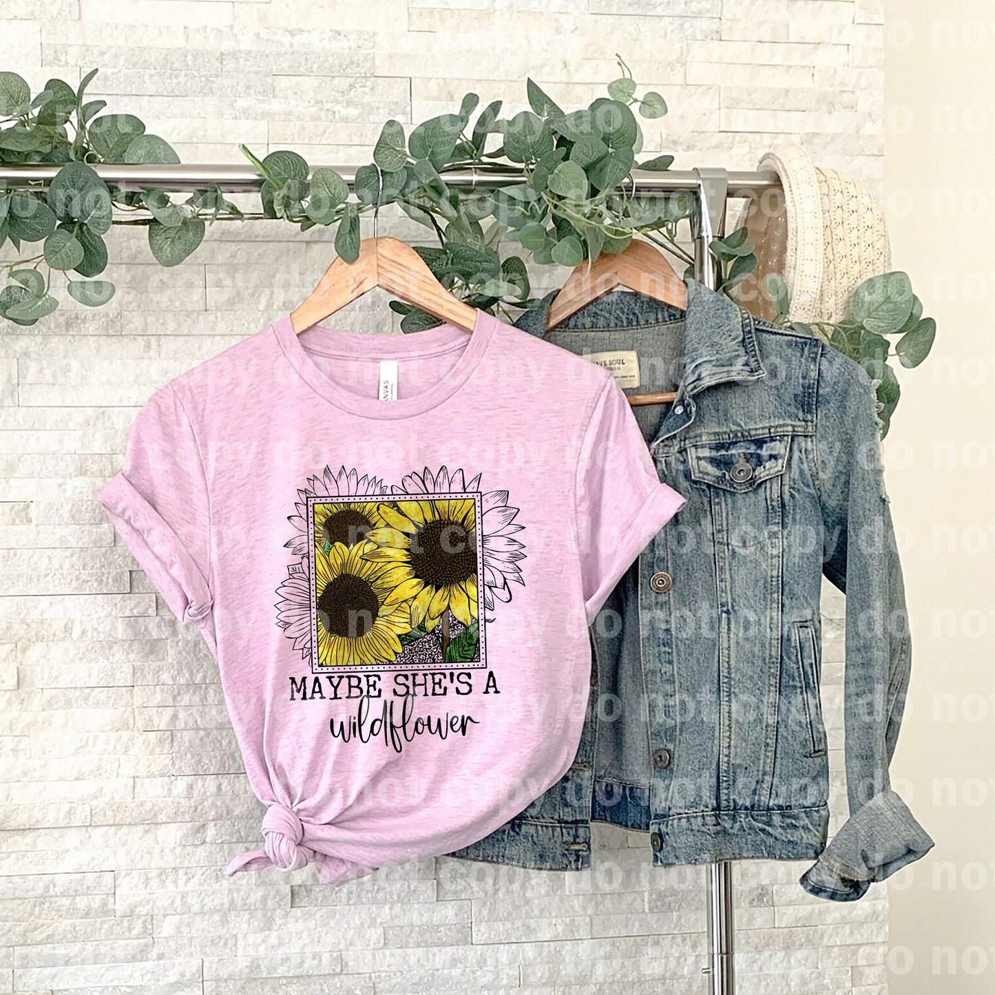 Maybe She's A Wildflower Dream Print or Sublimation Print