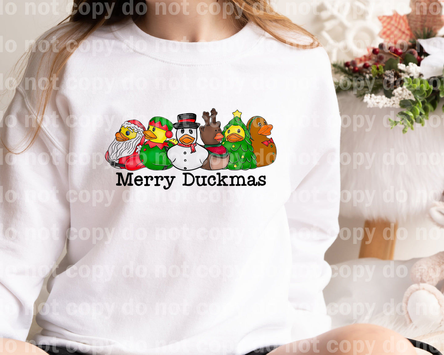 Merry Duckmas Dream Print or Sublimation Print