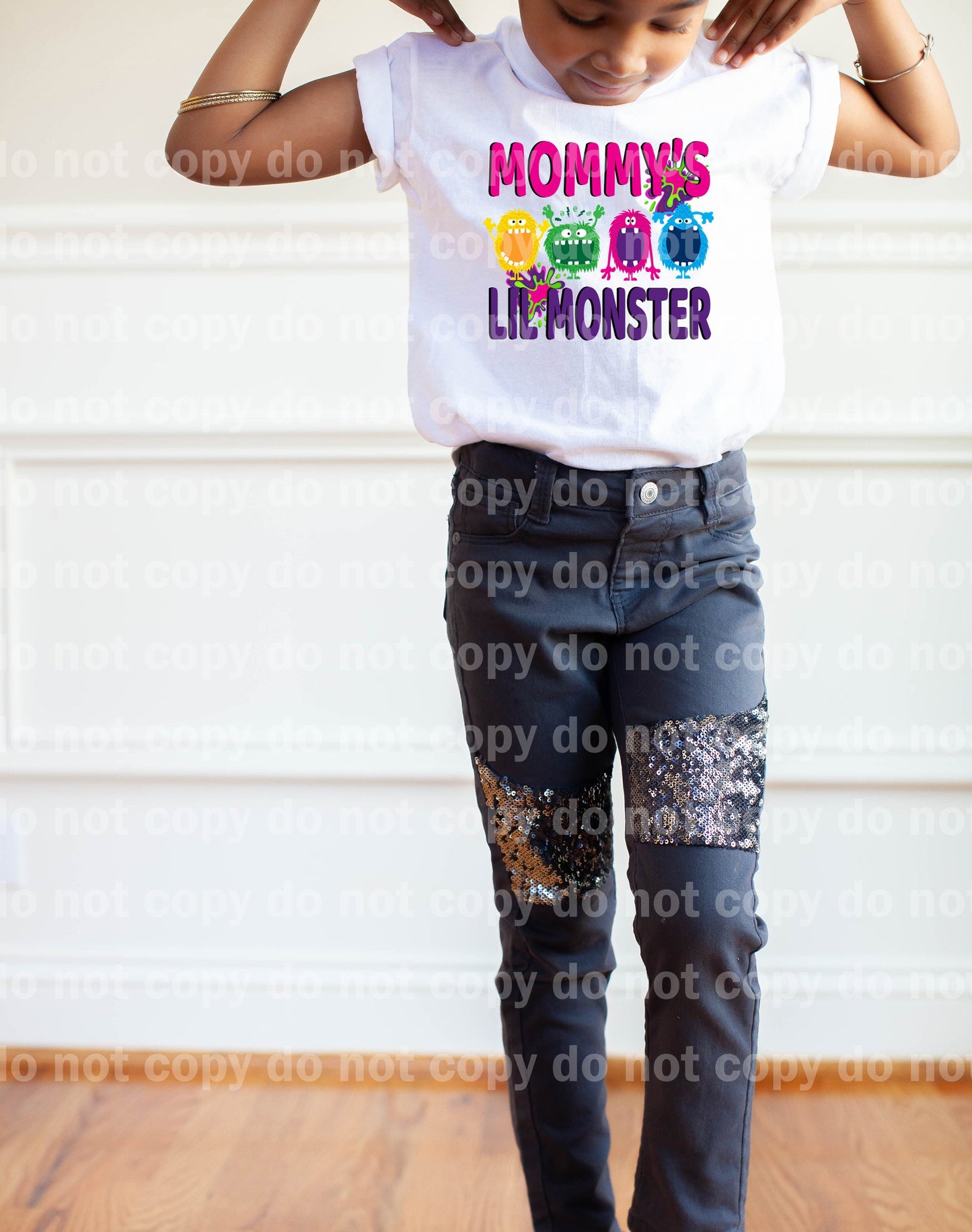 Impresión de sueño de Lil Monster Girl de mamá o impresión de sublimación