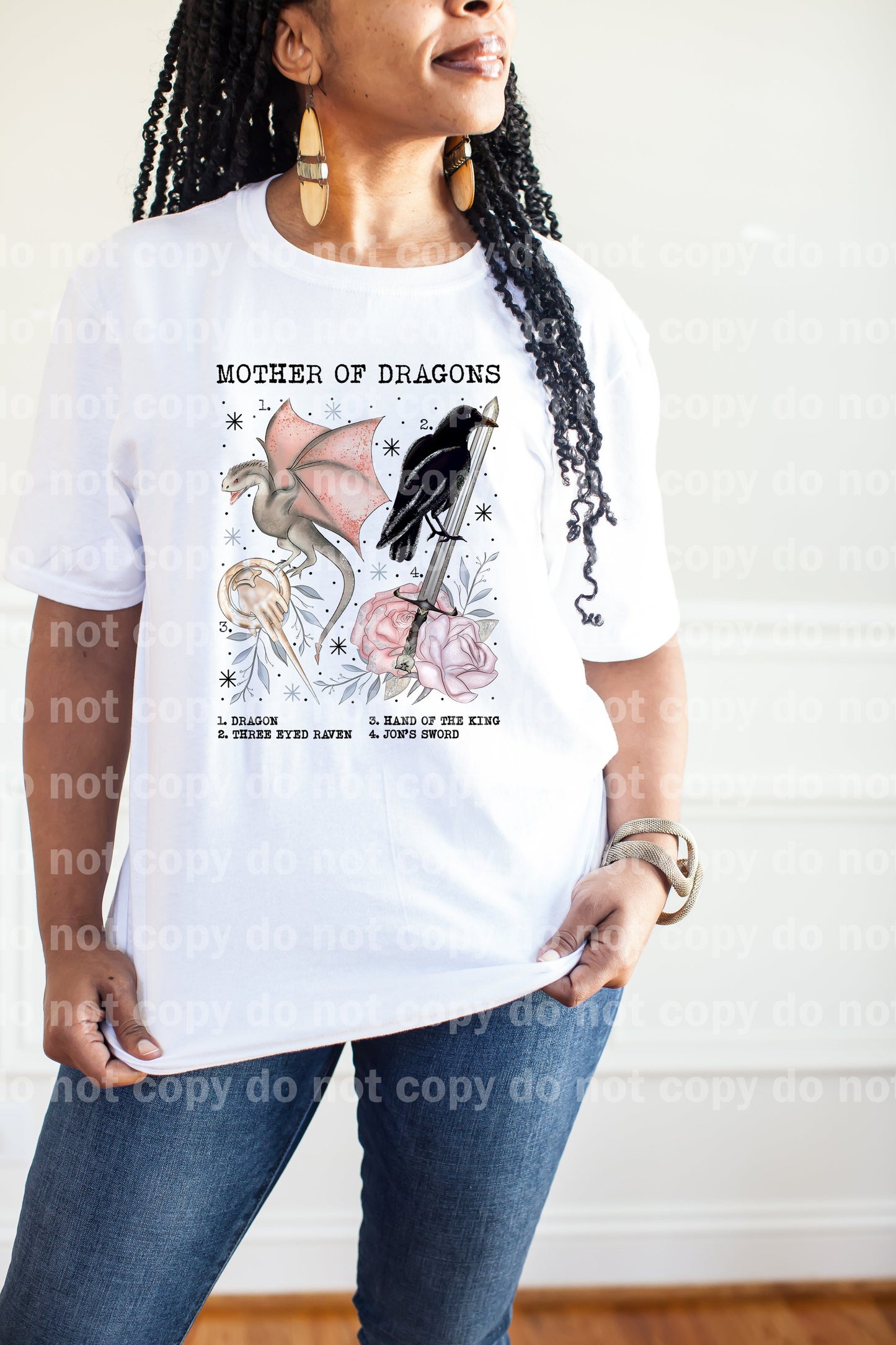 Mother of Dragons Chart Dream Print or Sublimation Print