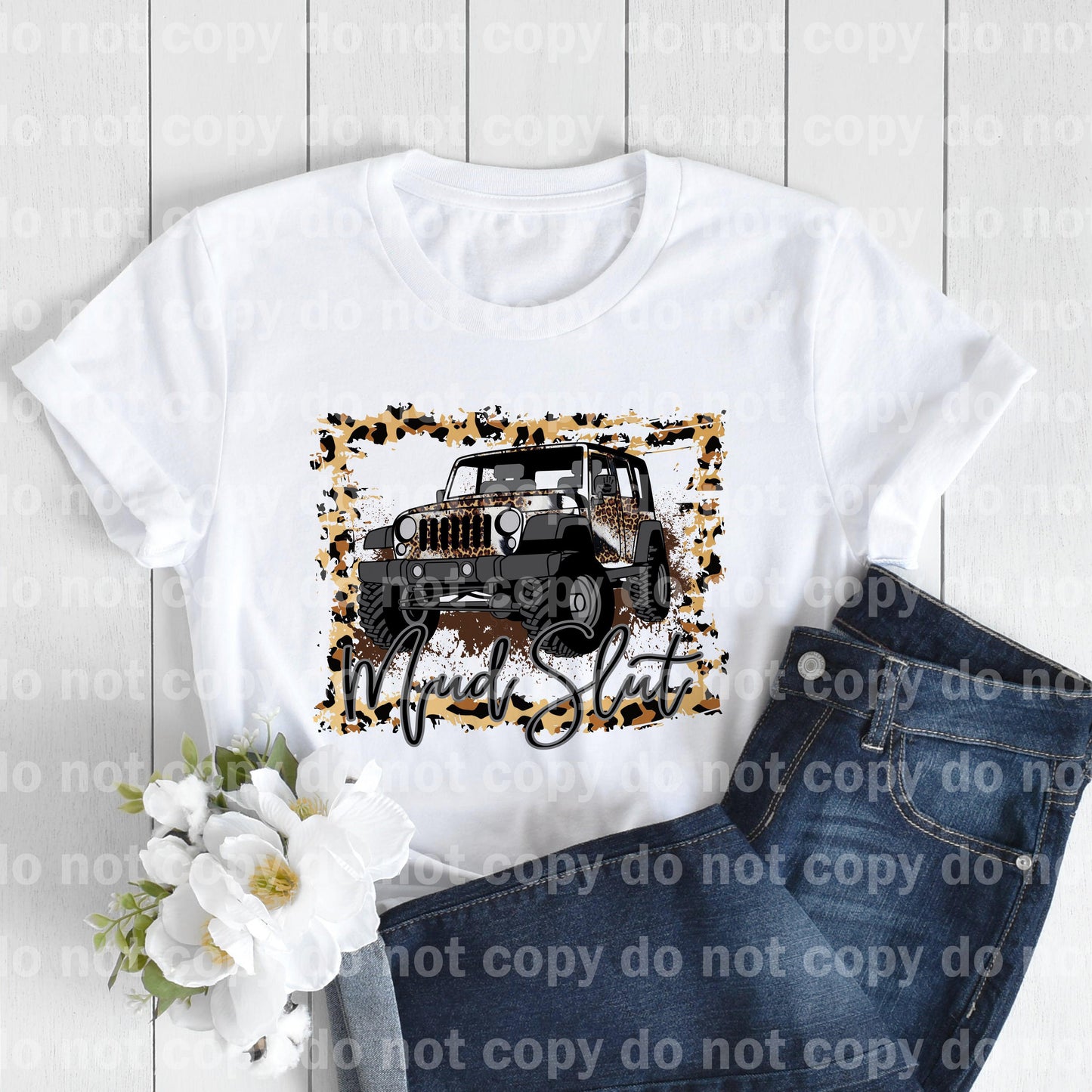 Impresión de ensueño de leopardo de puta de barro o impresión de sublimación