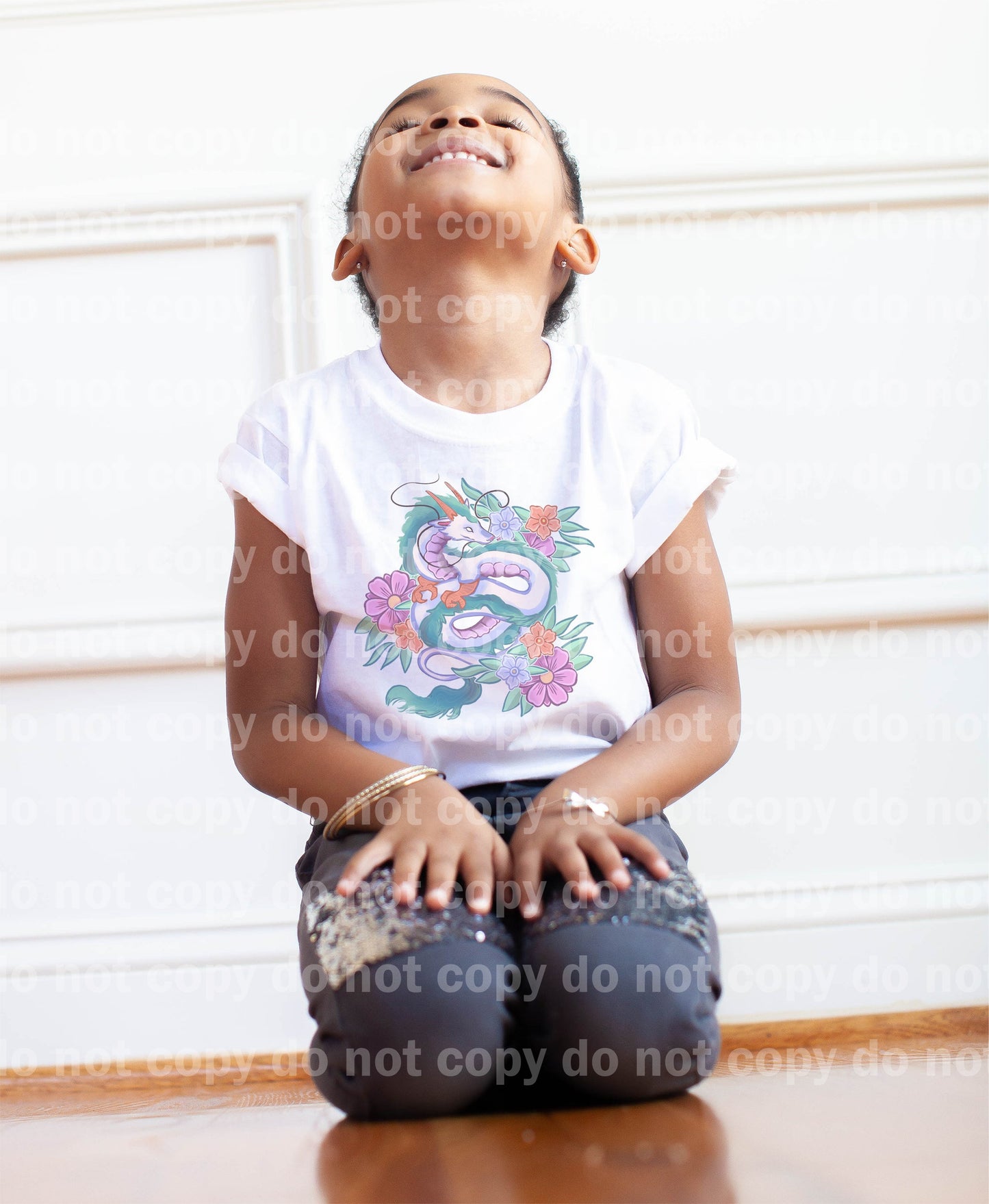 Impresión de sueño de dragón místico o impresión de sublimación