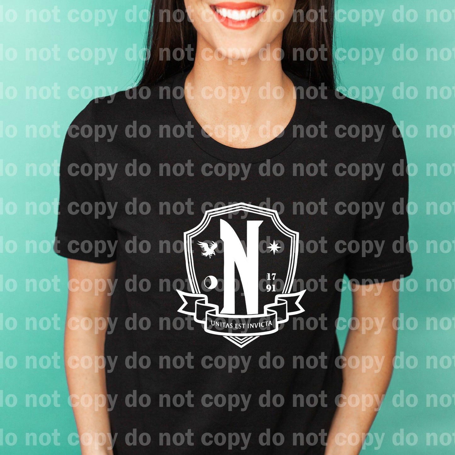 Nevermore Logo Black/White Dream Print or Sublimation Print