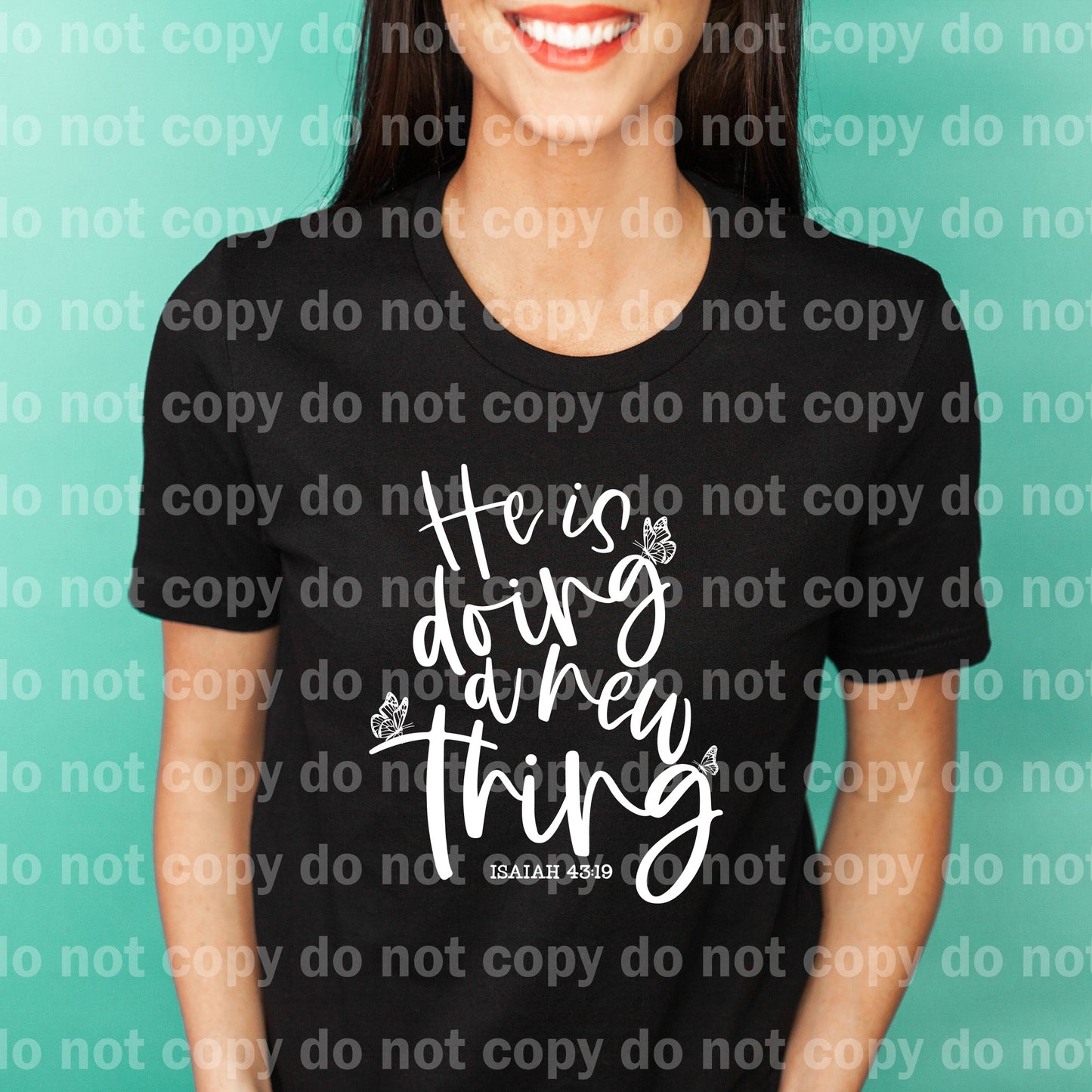 He Is Doing A New Thing White Dream Print