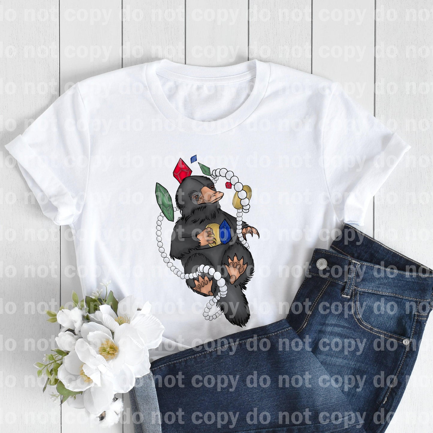 Niffler with Stone Dream Print or Sublimation Print