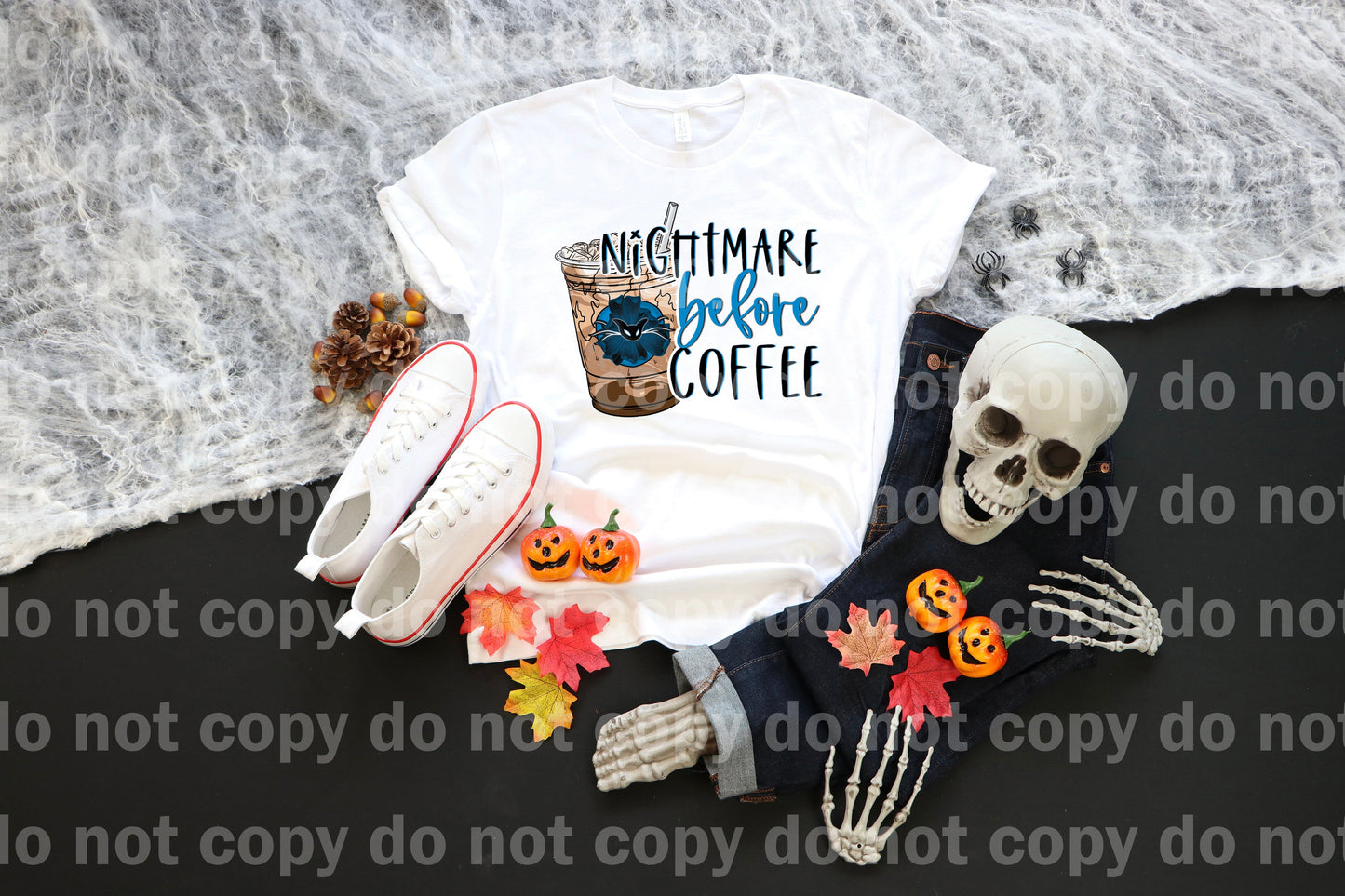 Nightmare Before Coffee Dream Print or Sublimation Print