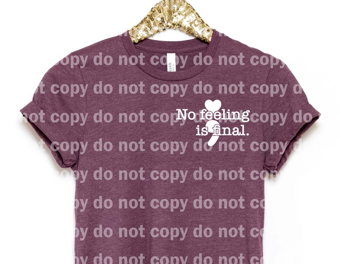 No Feeling Is Final Black/White Dream Print or Sublimation Print