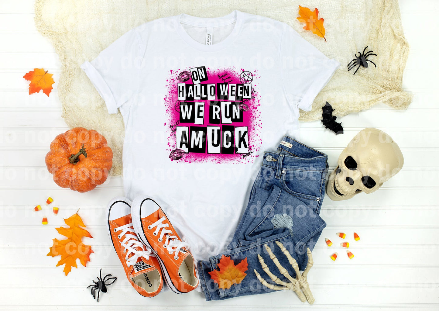 On Halloween We Run Amuck Dream Print or Sublimation Print