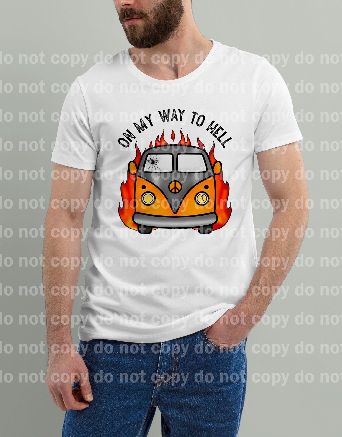 On My Way To Hell Dream Print or Sublimation Print