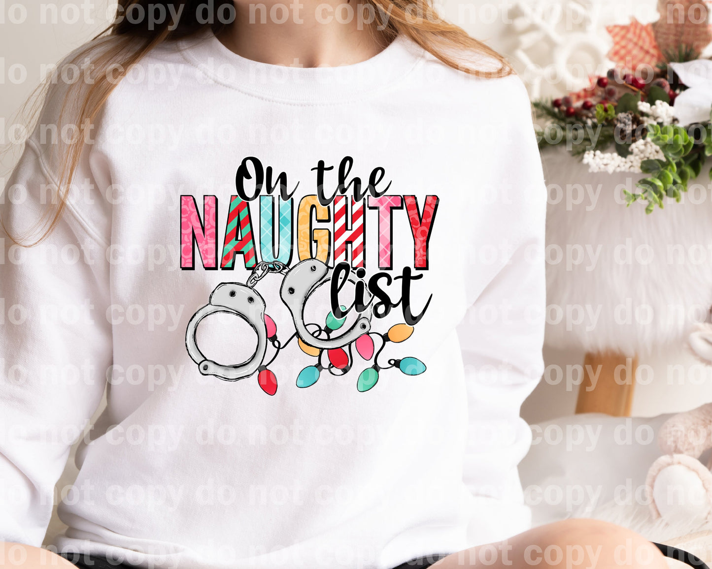 On The Naughty List Dream Print or Sublimation Print