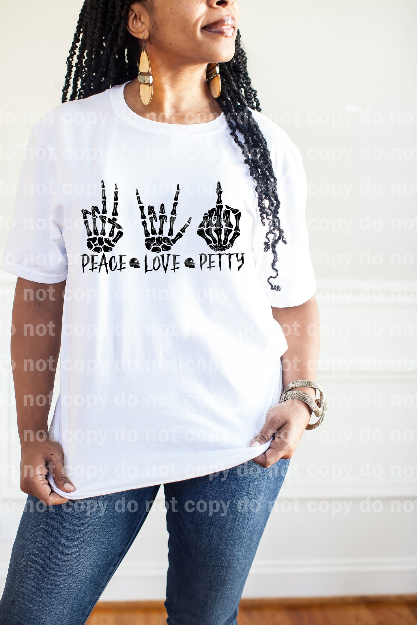 Peace Love Petty Full Color/One Color Dream Print or Sublimation Print