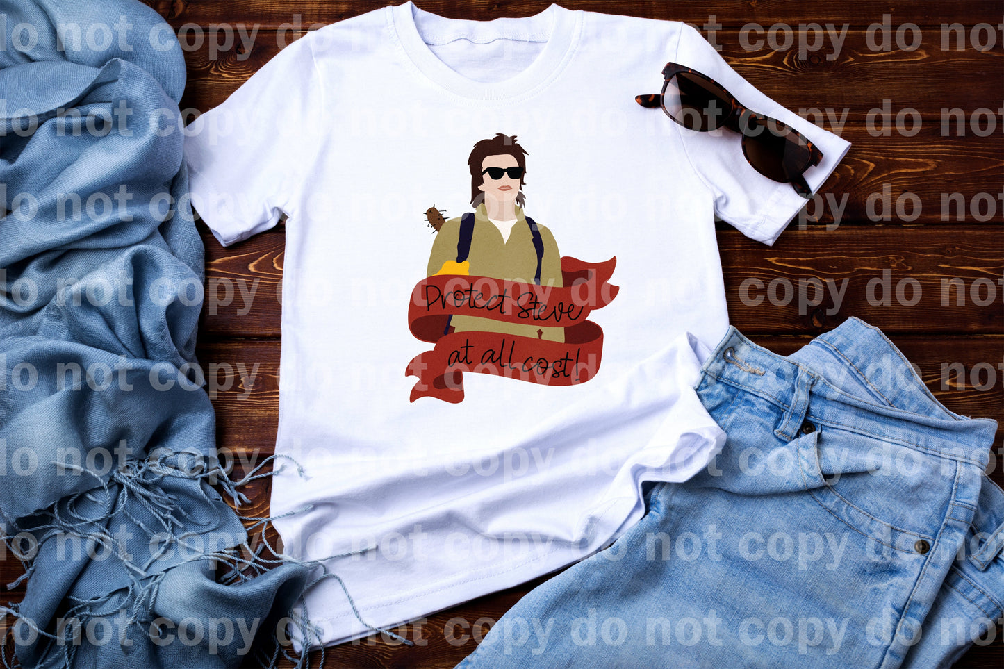 Protect Steve At All Cost Black Font Dream Print or Sublimation Print