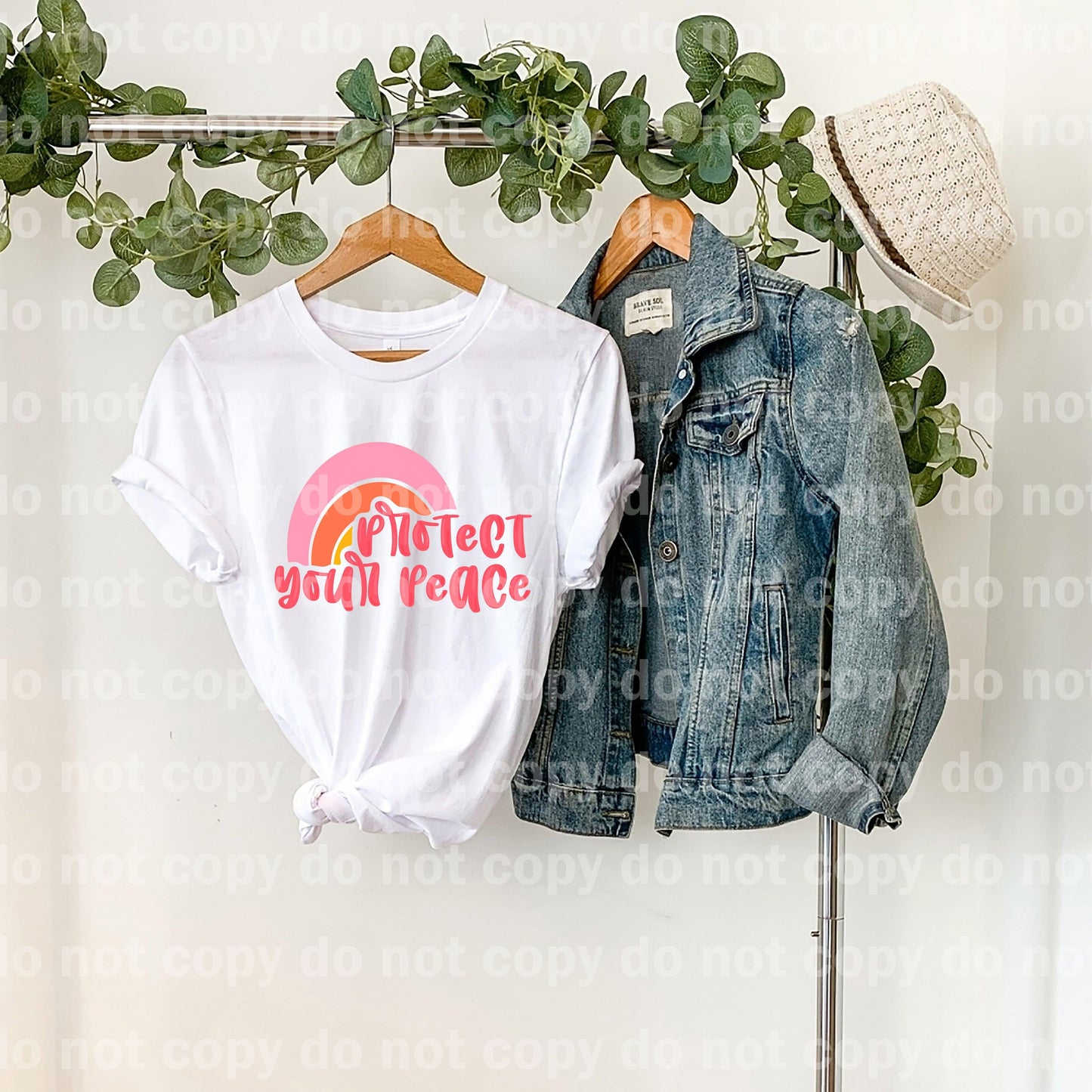 Protect Your Peace Pink Dream Print or Sublimation Print
