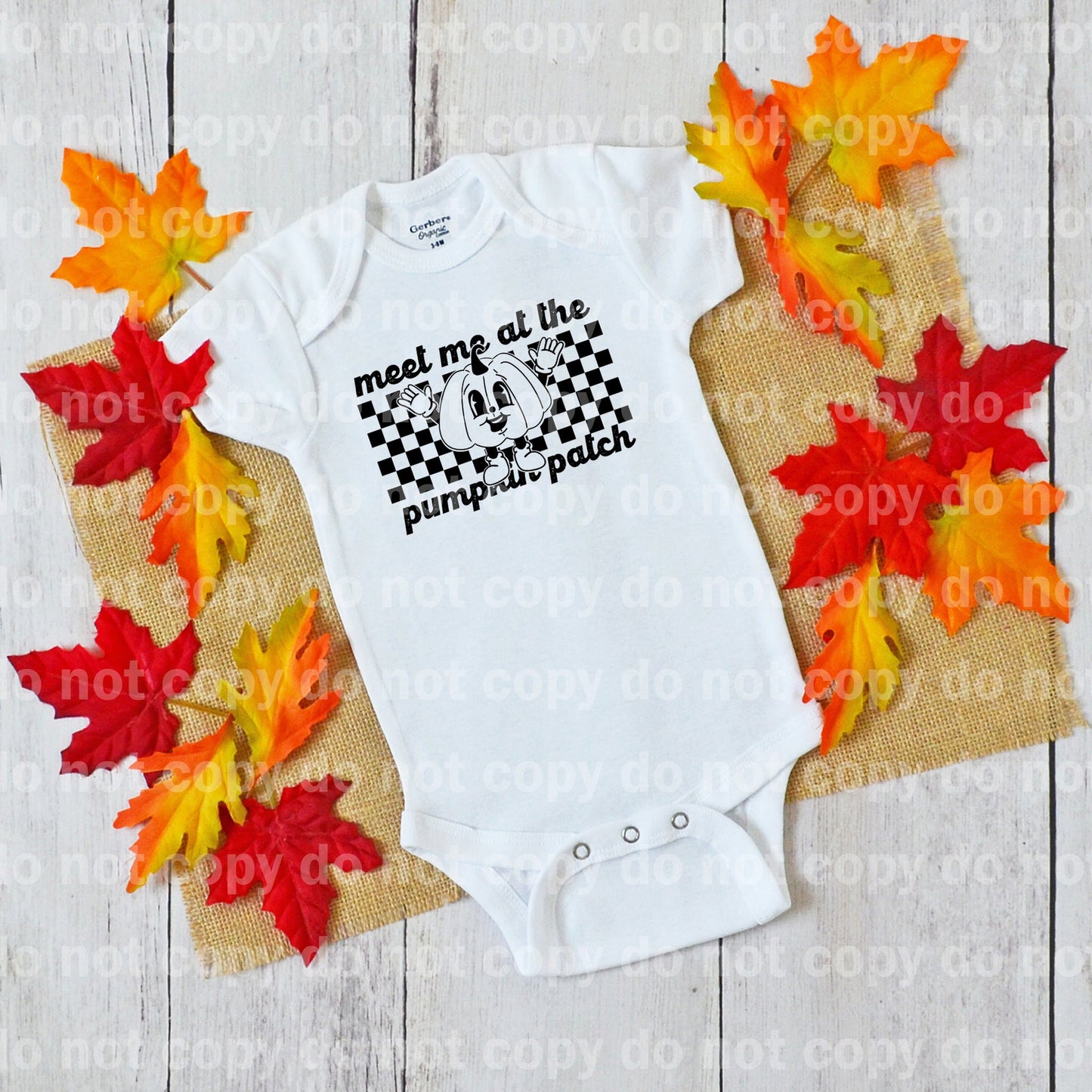 Meet Me At The Pumpkin Patch Plaid Dream Print or Sublimation Print