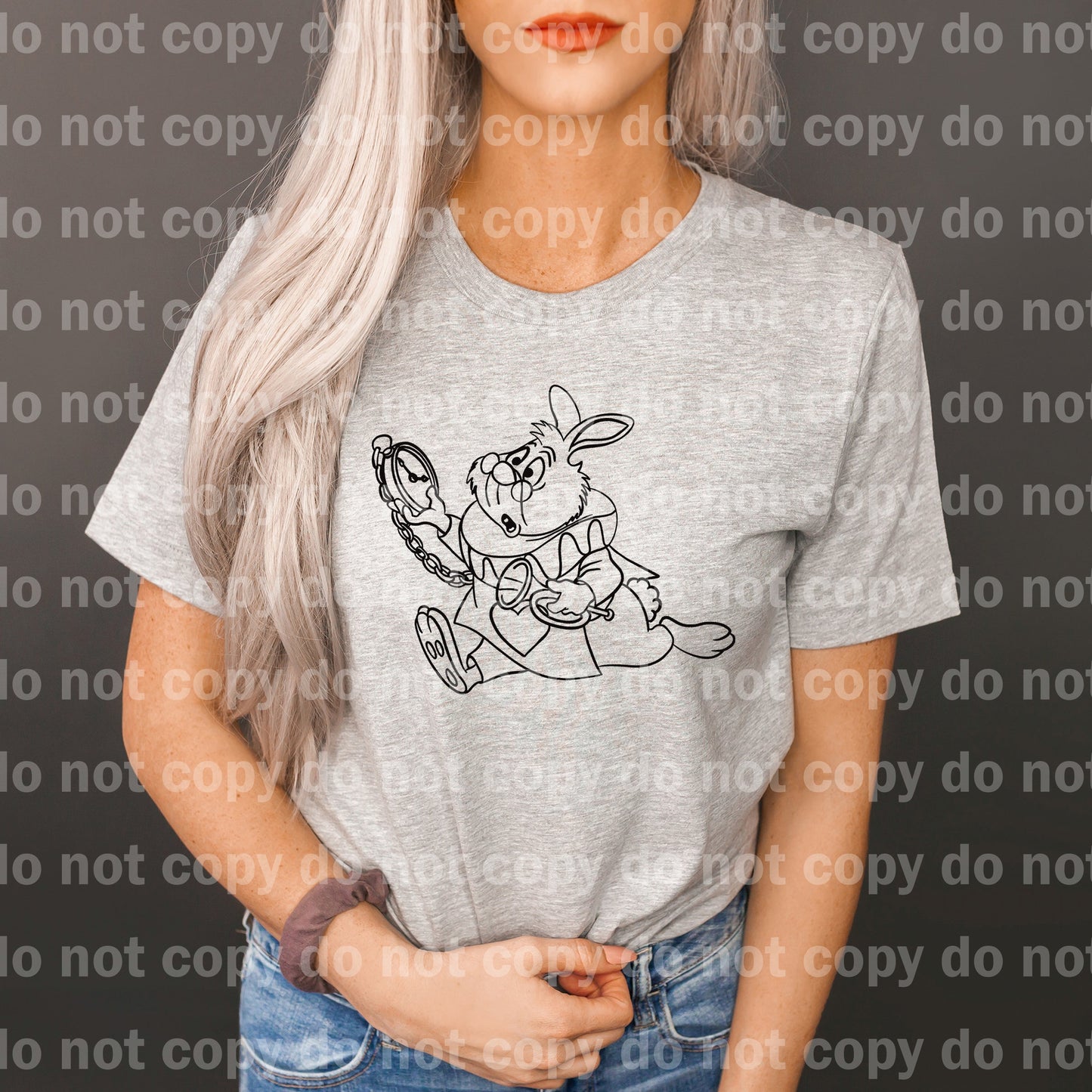 Rabbit In Alice Full Color/One Color Dream Print o Impresión por sublimación