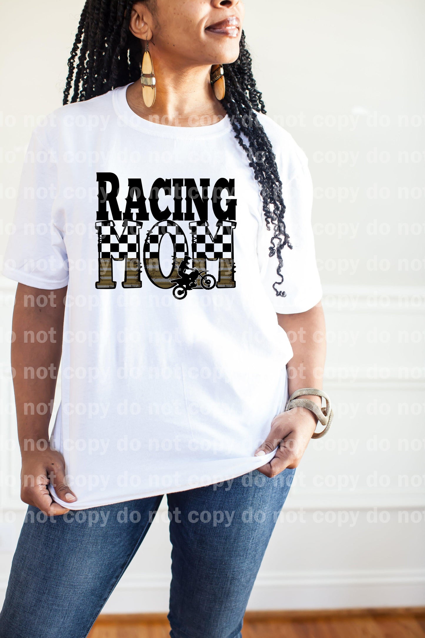 Racing Mom Dirt Bike Dream Impresión o Impresión de Sublimación
