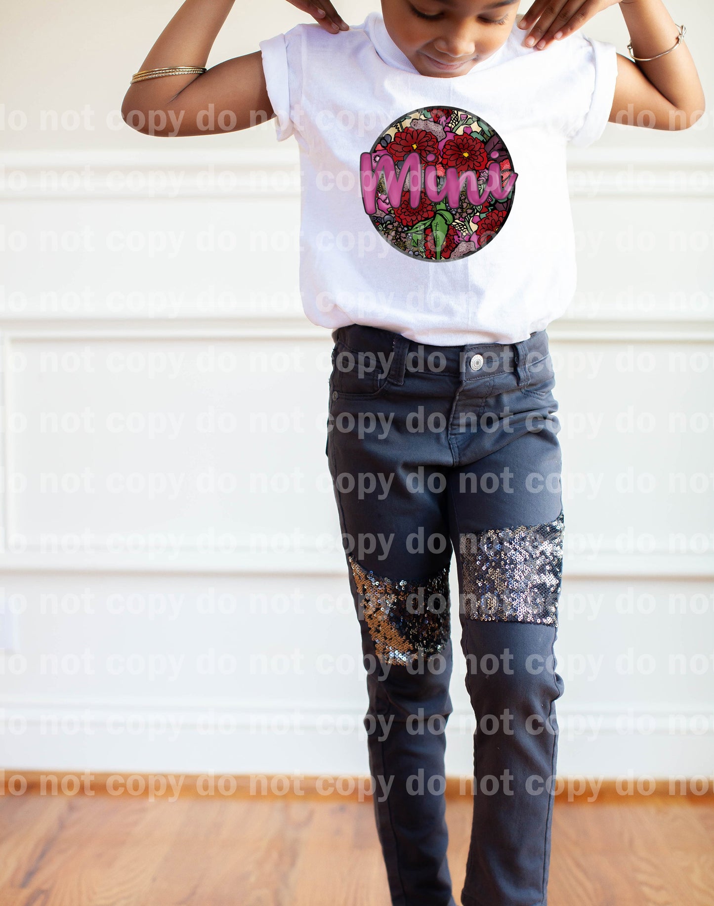 Red Floral Mini Dream Print or Sublimation Print