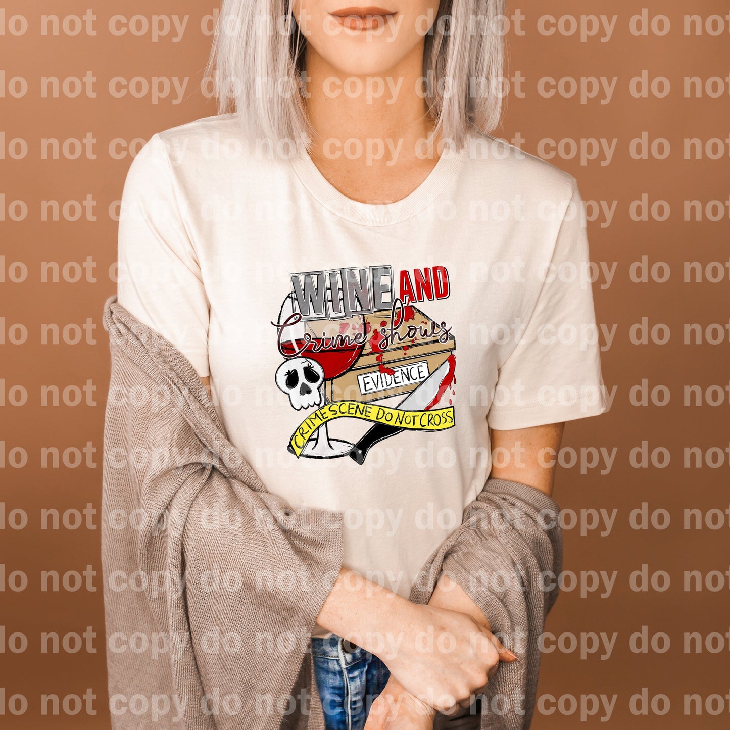 Red Wine And Crime Shows Dream Print or Sublimation Print