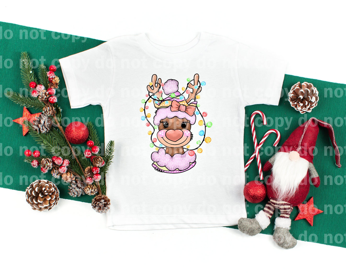 Reindeer Girl Dream Print or Sublimation Print