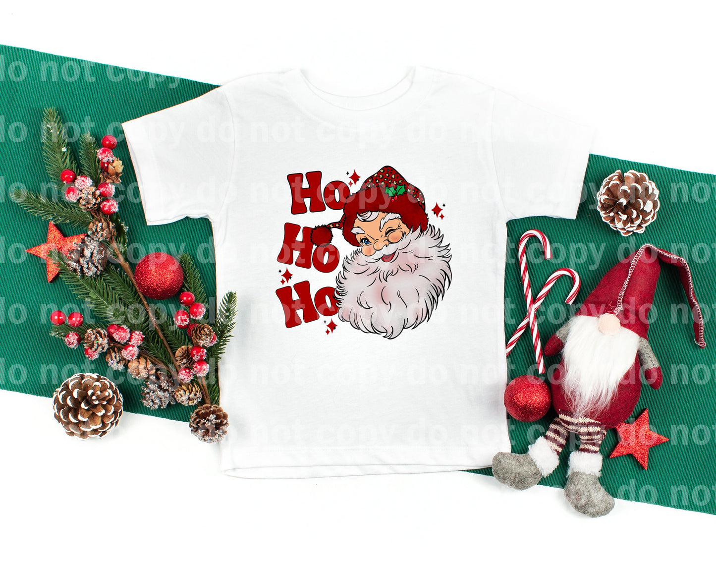 Retro Santa HoHoHo Dream Print or Sublimation Print