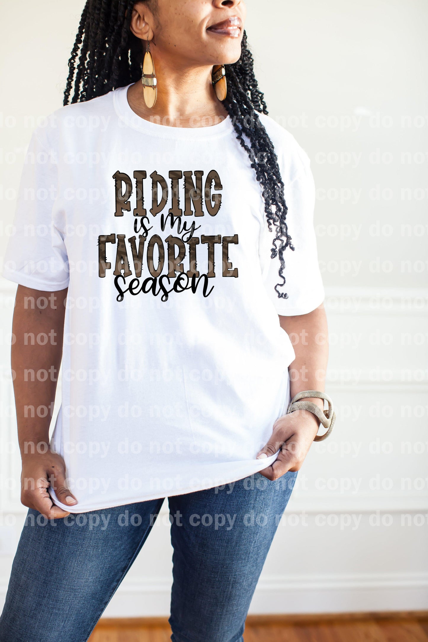 Montar es mi temporada favorita Dirt Tracks Dream Print o Sublimation Print