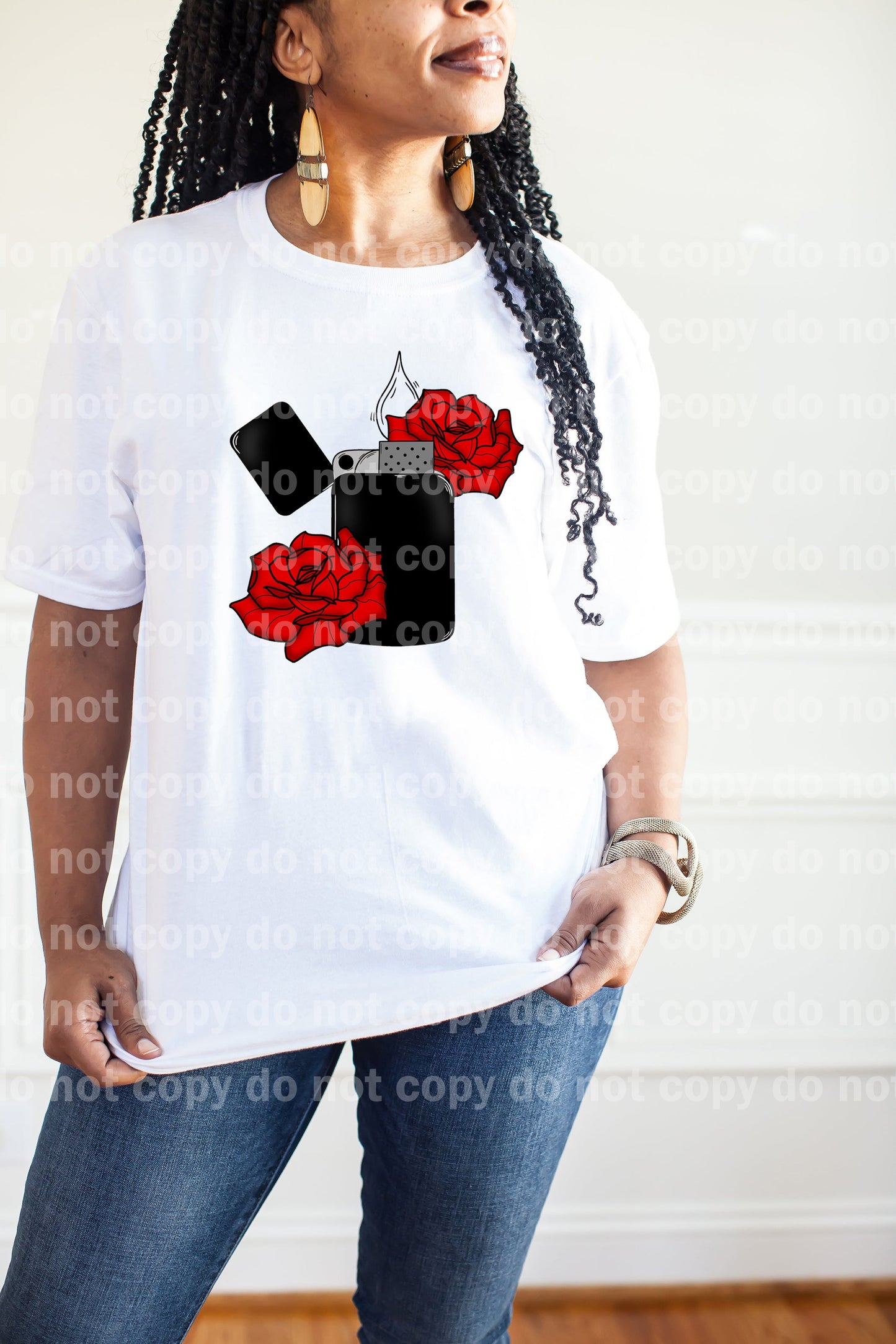 Roses And Black Lighter Dream Print or Sublimation Print