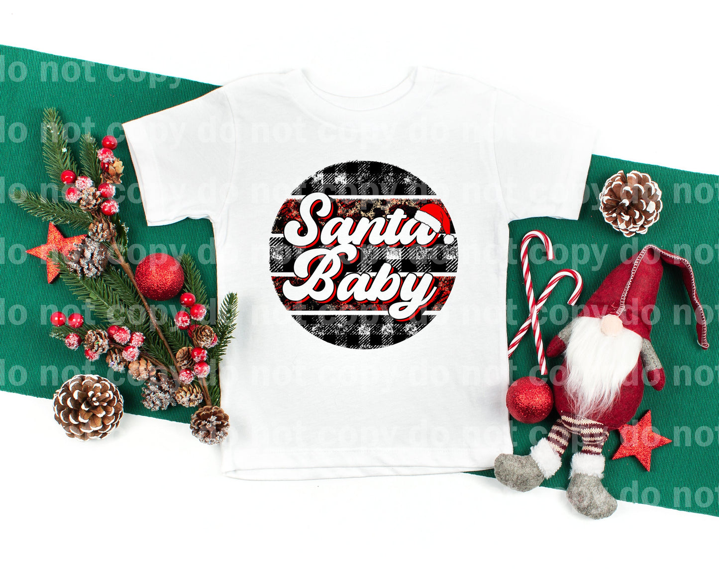 Santa Baby Dream Print or Sublimation Print