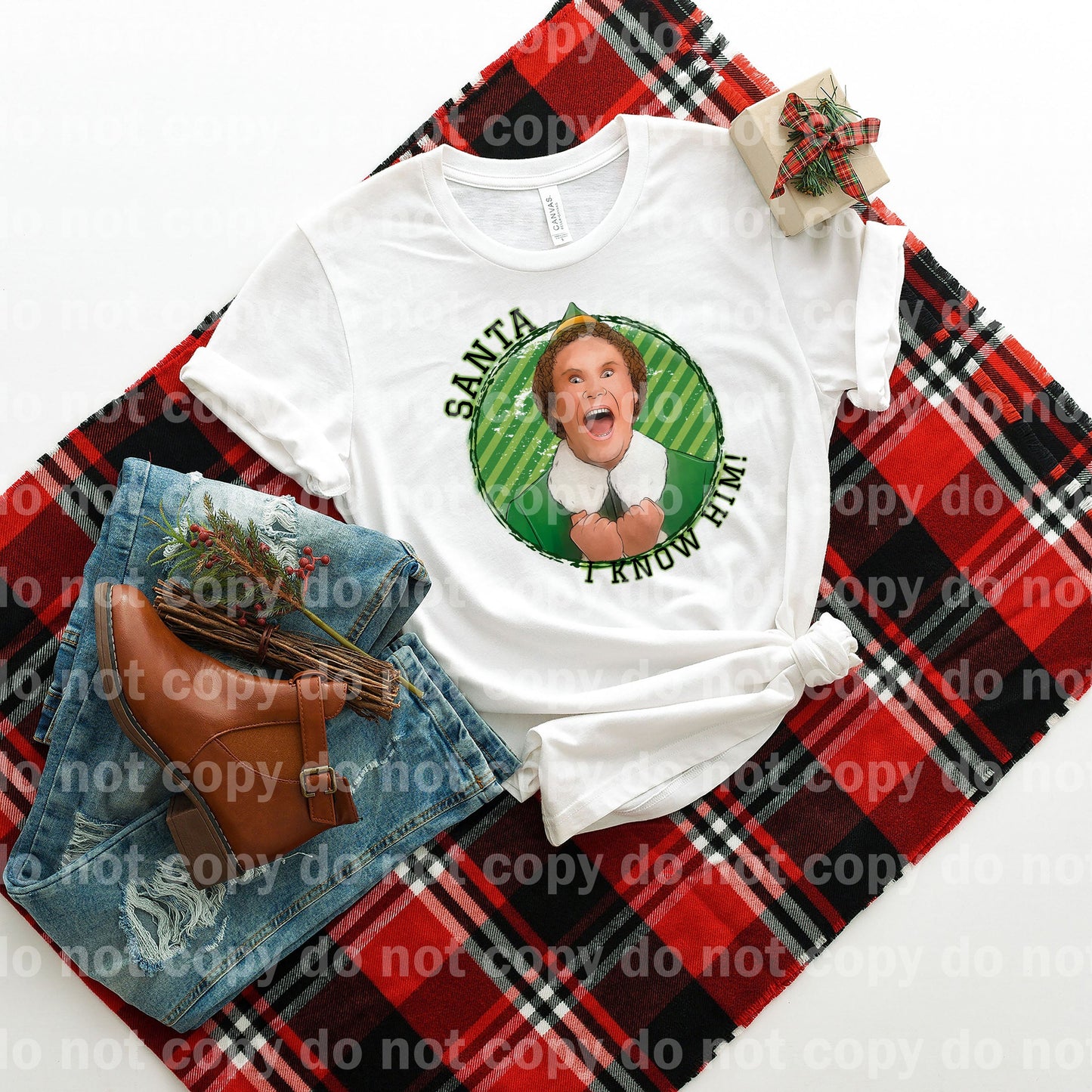 Santa I Know Him Dream Print or Sublimation Print