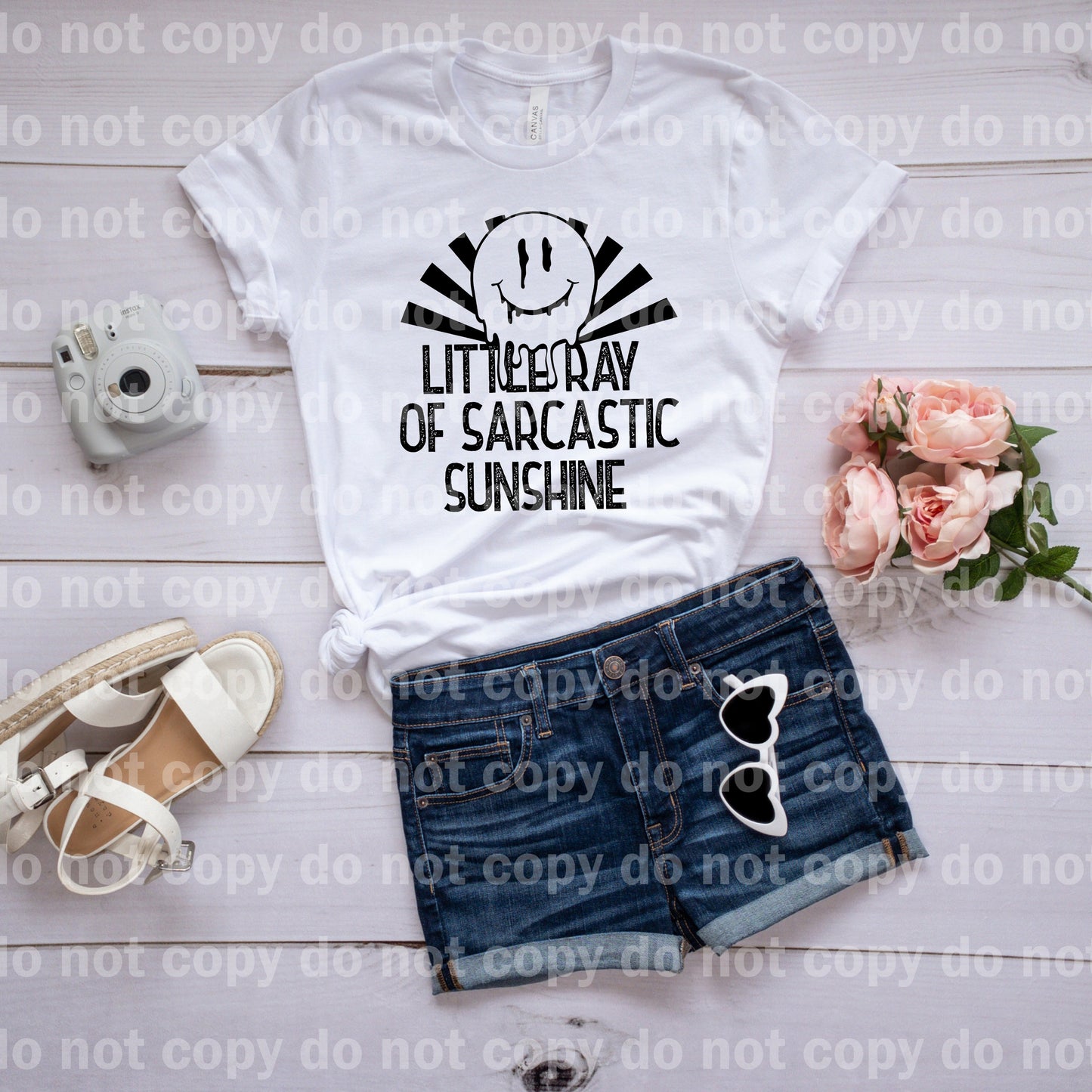 Little Ray Of Sarcastic Sunshine Full Color/One Color Dream Print or Sublimation Print
