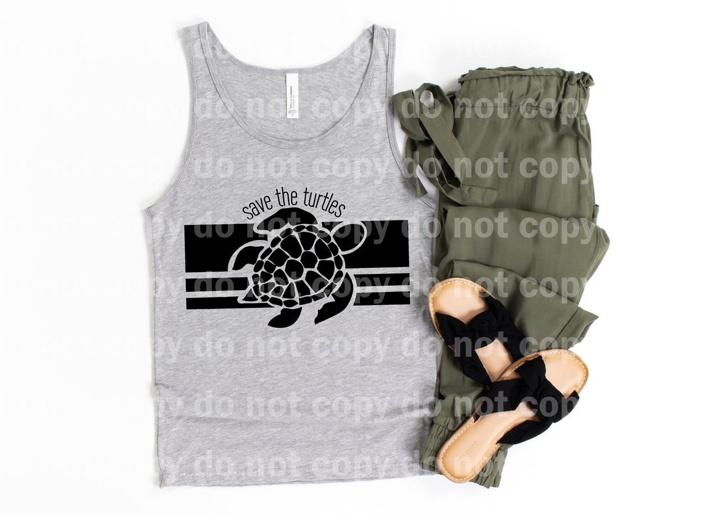 Save The Turtles Full Color/One Color Dream Print or Sublimation Print