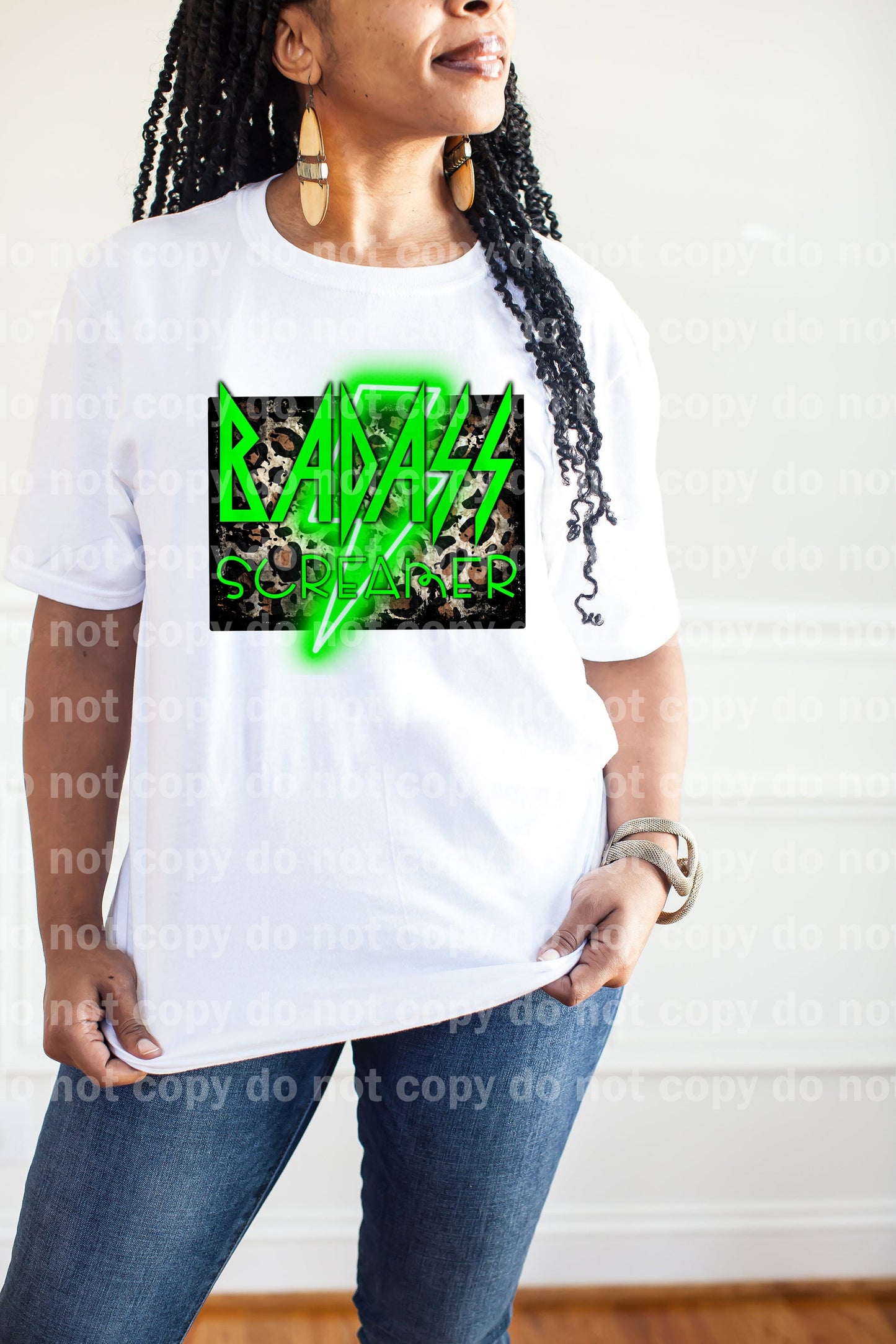 Badass Screamer Green Dream Print or Sublimation Print