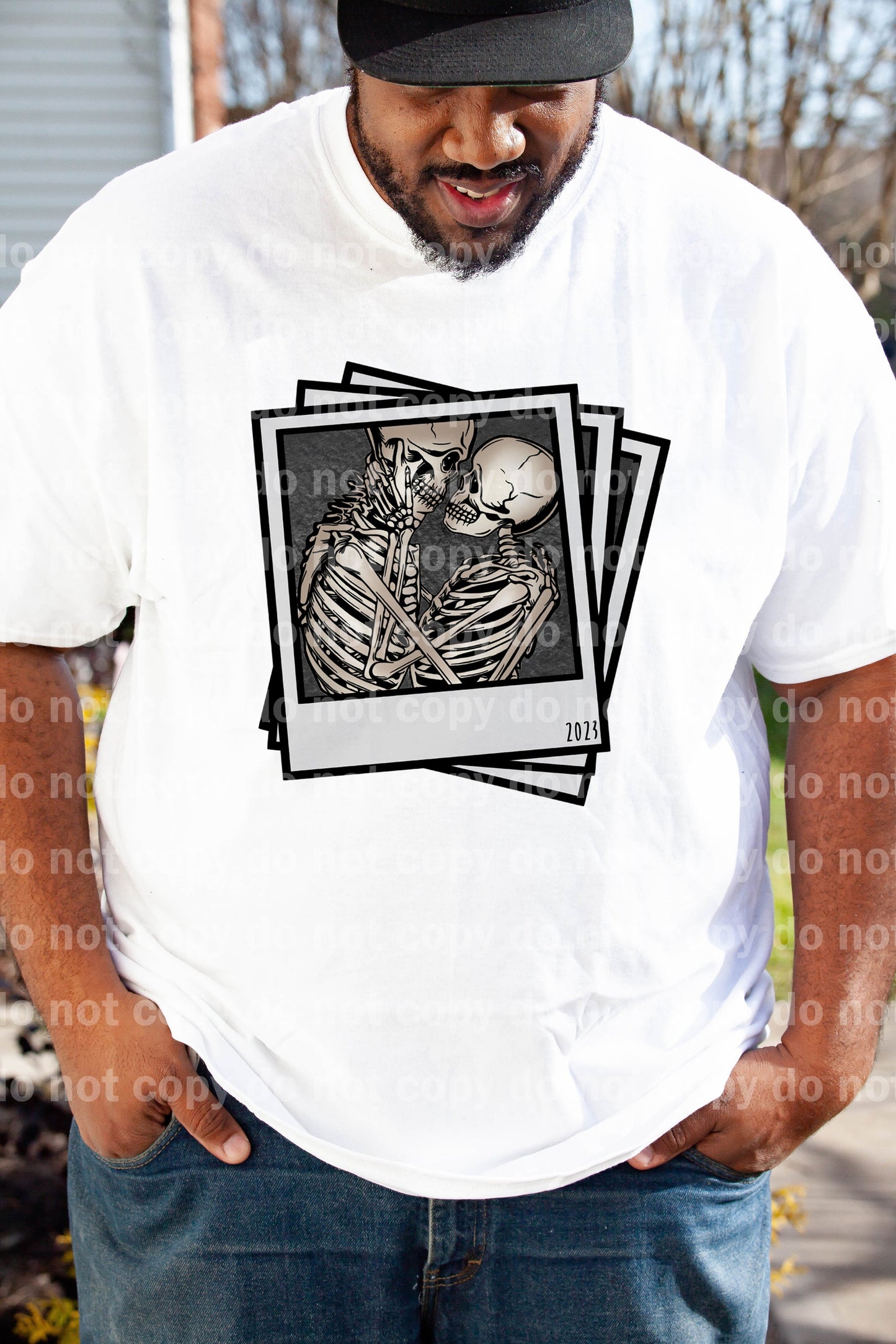 Skeleton Polaroid Dream Print or Sublimation Print