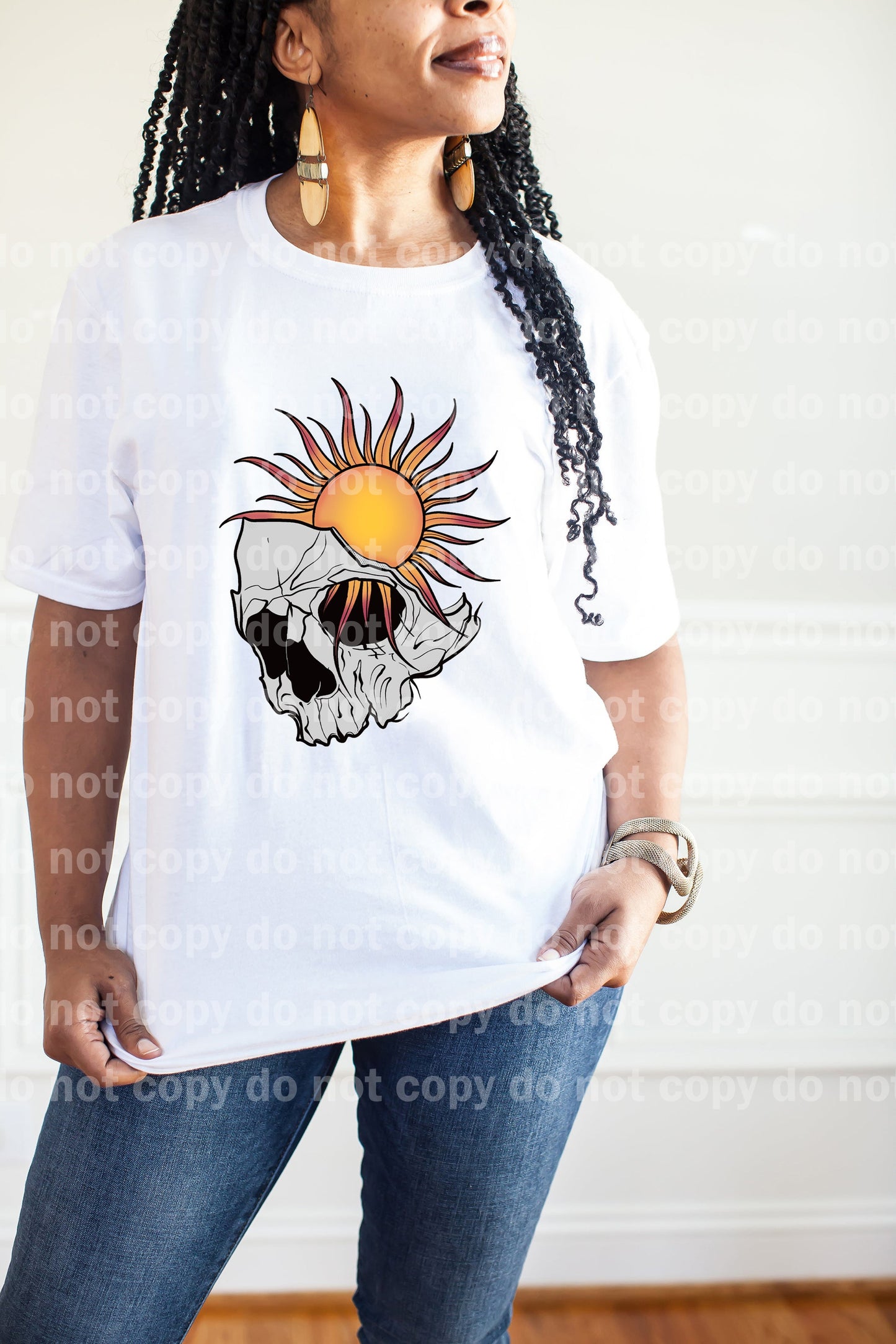 Impresión de Sueño de Calavera y Sol o Impresión por Sublimación