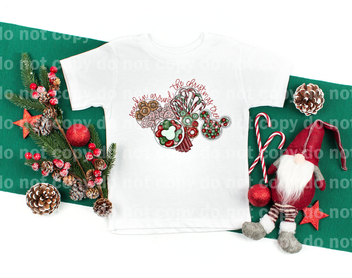 Snackin Around The Christmas Tree Dream Print or Sublimation Print