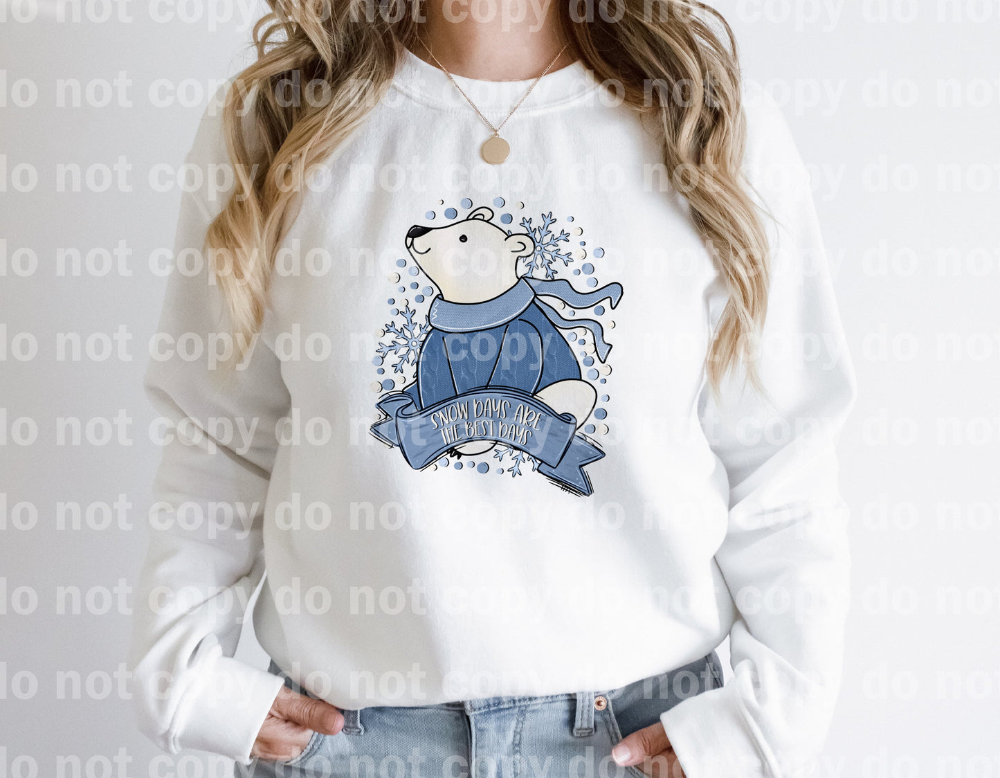 Snow Days Are The Best Days Dream Print or Sublimation Print