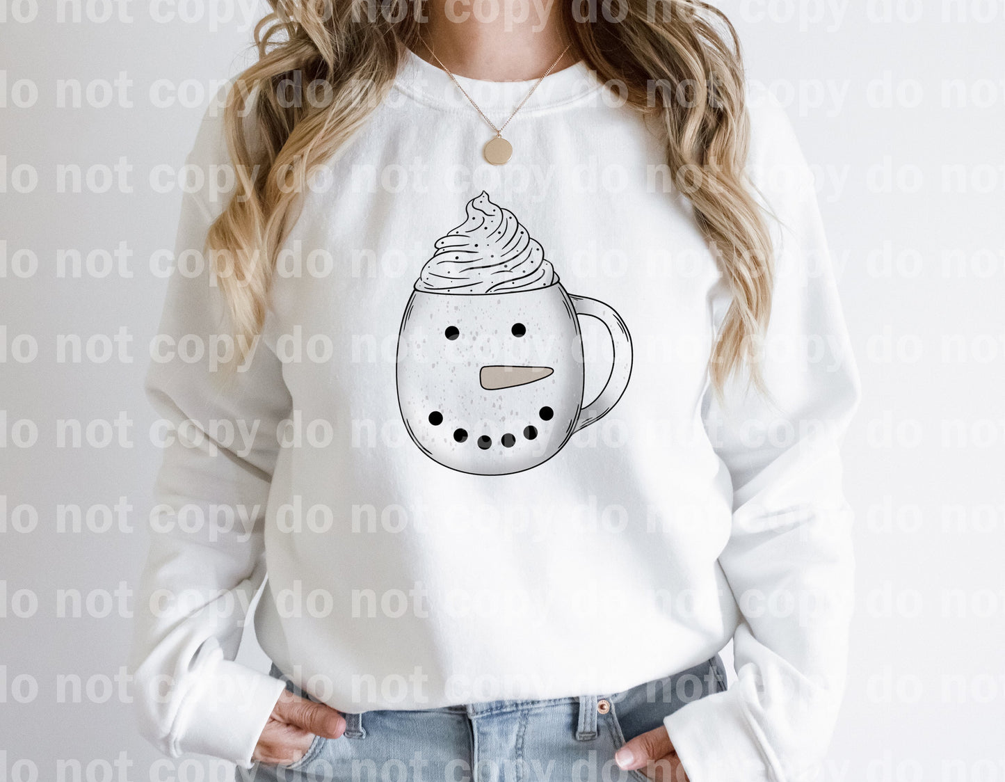 Snowman Mug Dream Print or Sublimation Print