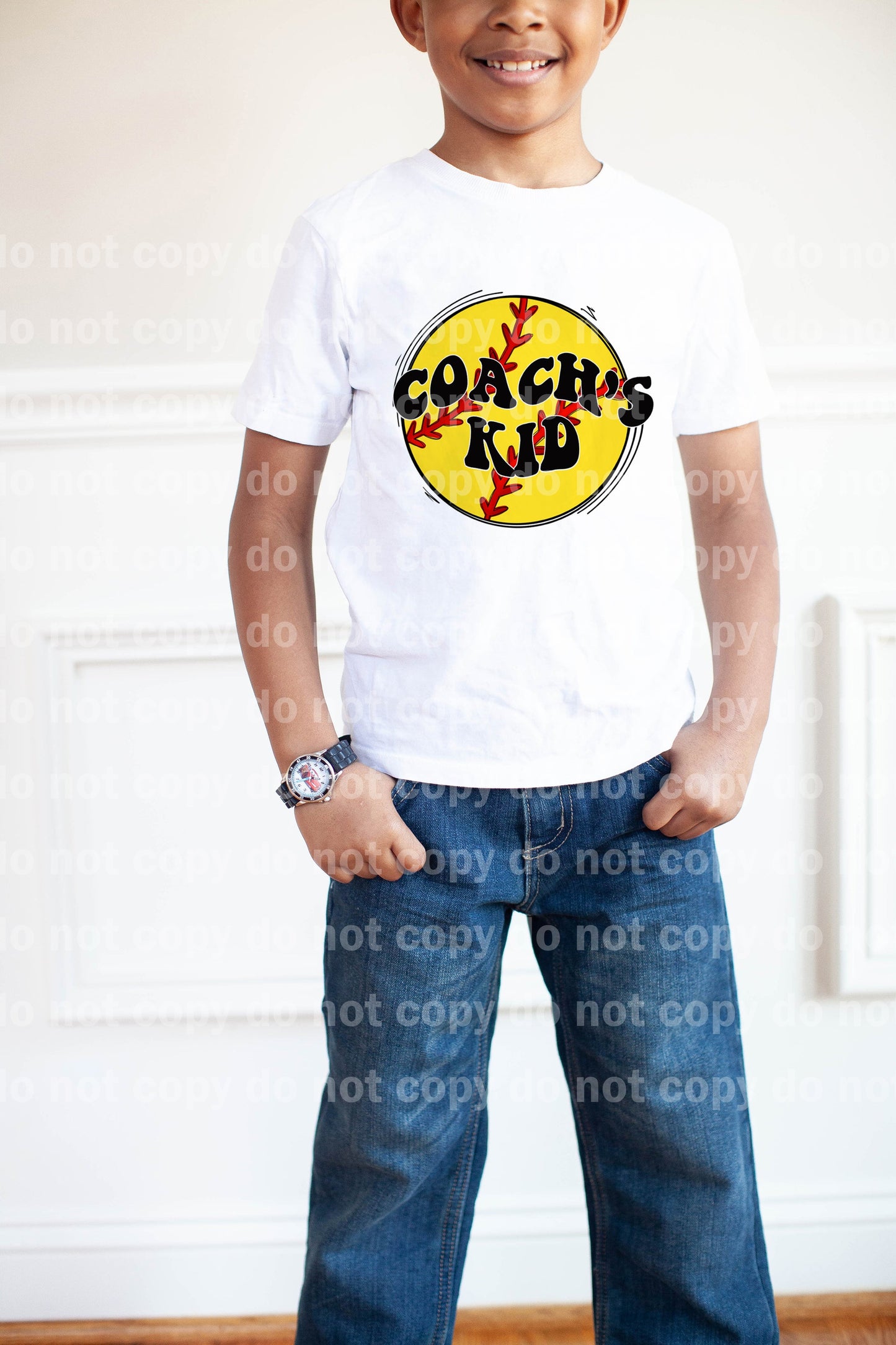 Softball Coach's Kid Dream Print or Sublimation Print