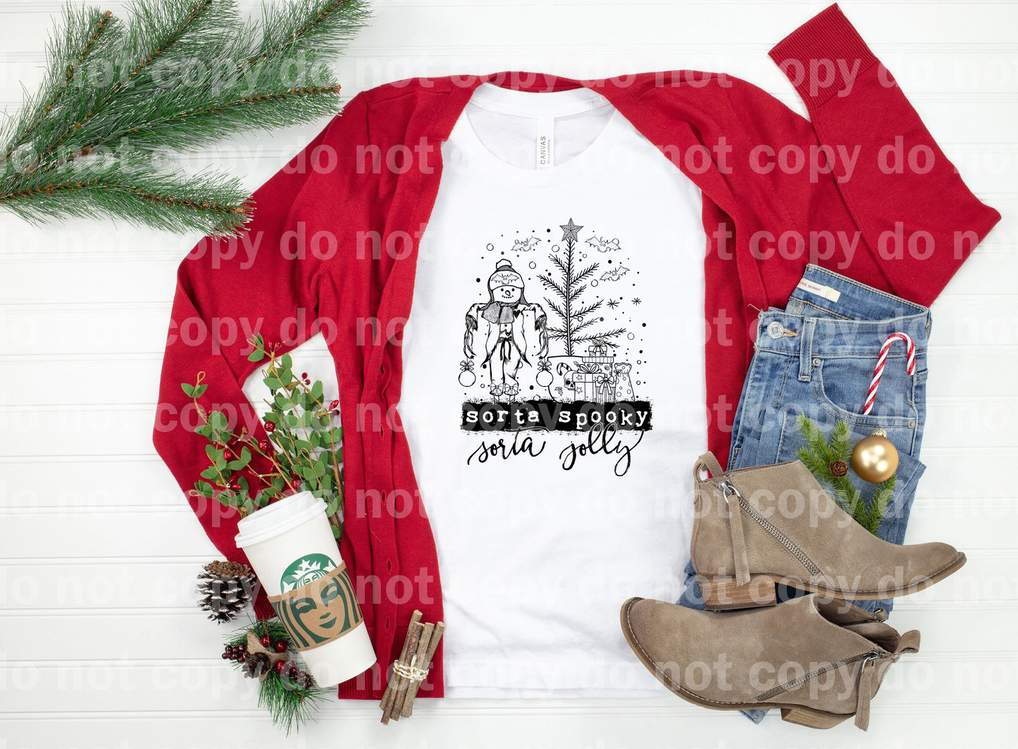 Sorta Spooky Sorta Jolly Dream Print or Sublimation Print