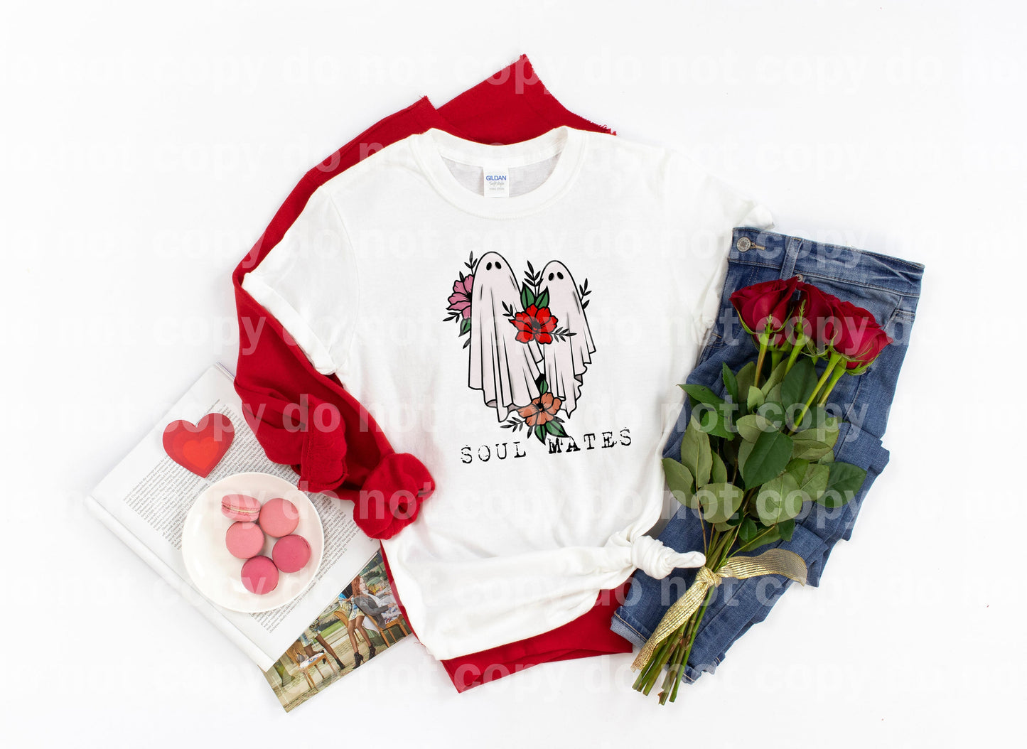 Soul Mates Distressed Dream Print or Sublimation Print