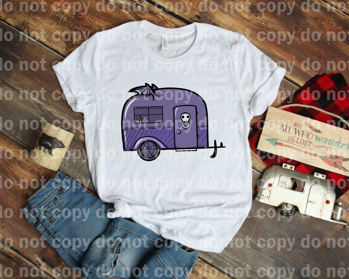 Spooky Camper Dream Print or Sublimation Print